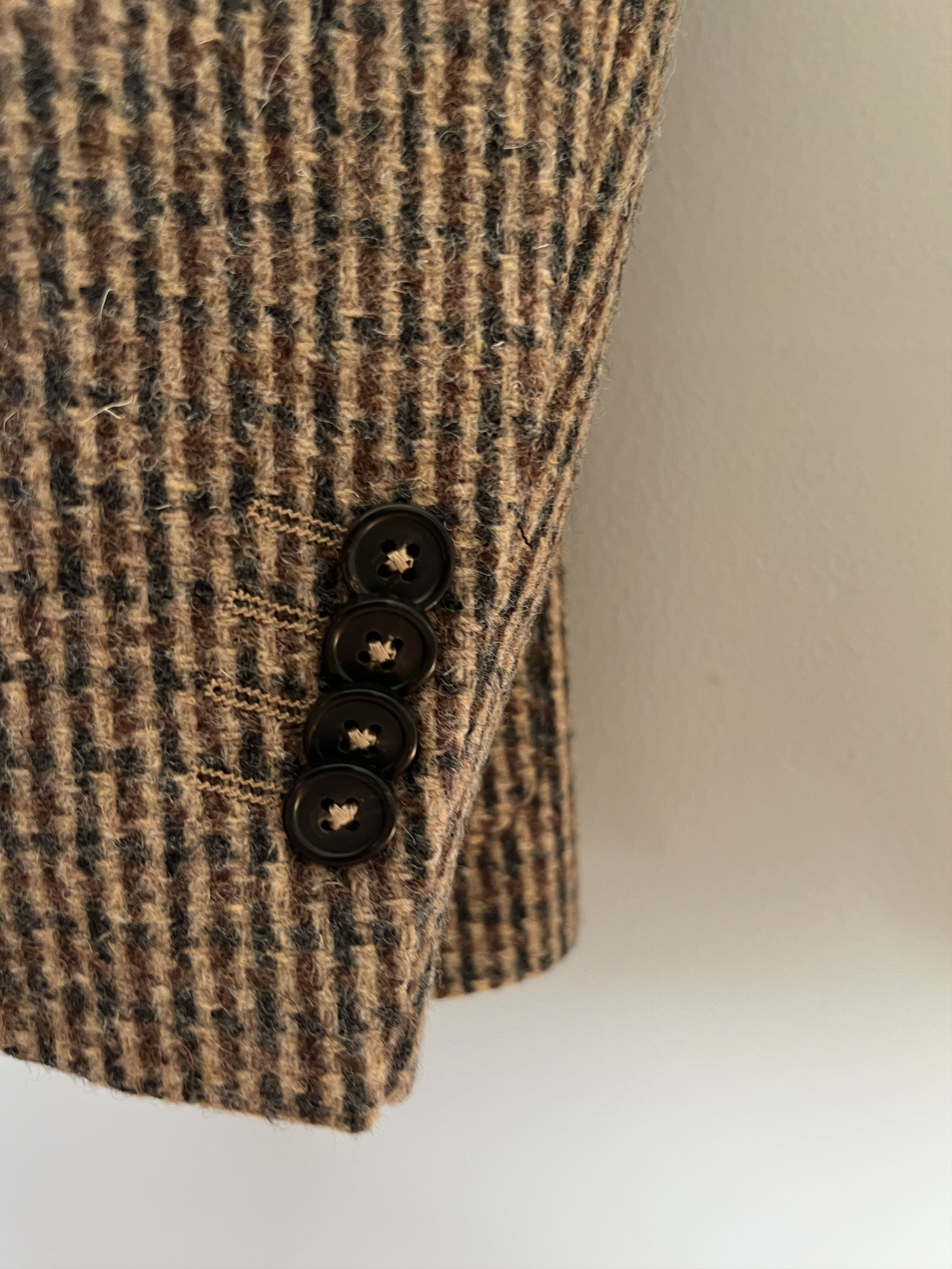 Officine Generale Officine Generale Houndstooth Wool-Blend Sportcoat NWT Size 36S - 13 Thumbnail