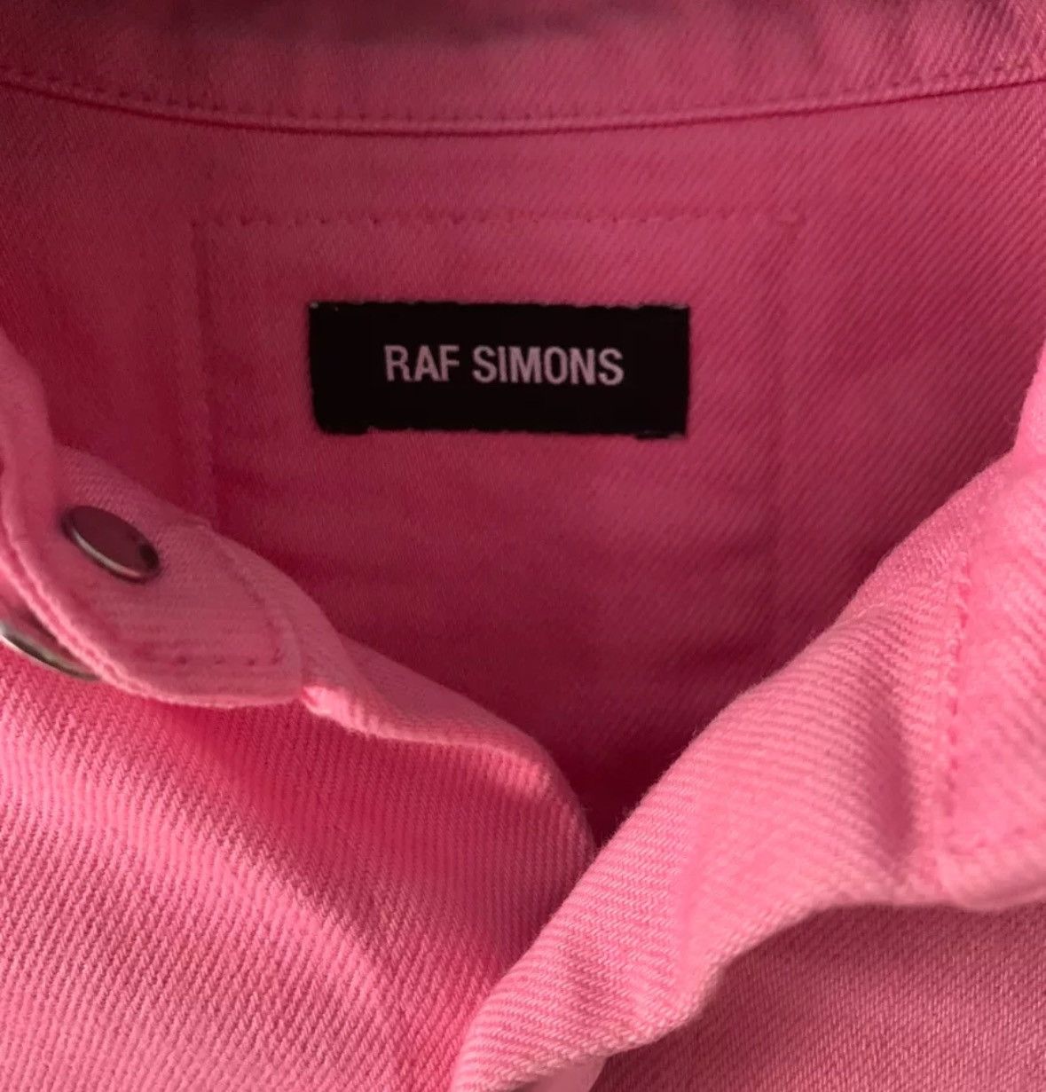 Raf Simons Raf Simons 21aw silhouette pink shirt 2412-Nextarrow Size US XS / EU 42 / 0 - 3 Thumbnail
