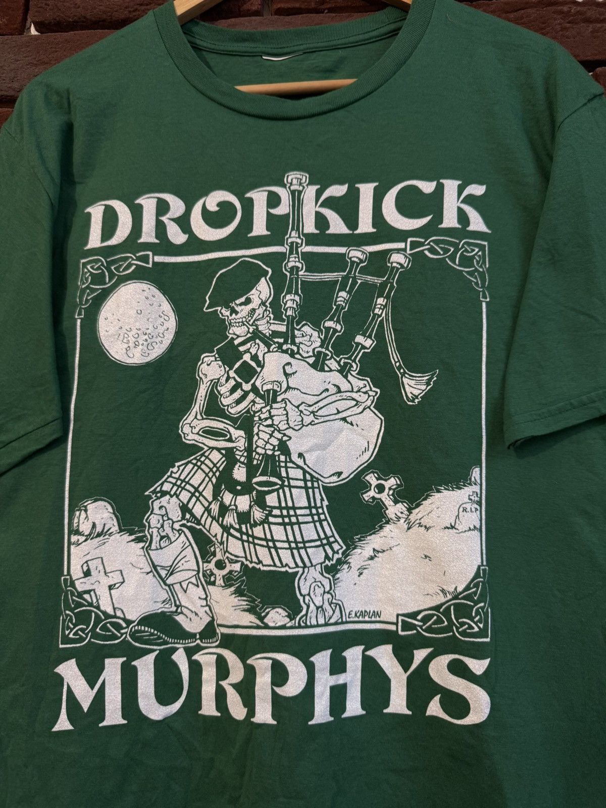 Band Tees Vintage Y2K The Dropkick Murphy’s Fields of Athenry Band Tee Size US M / EU 48-50 / 2 - 3 Thumbnail