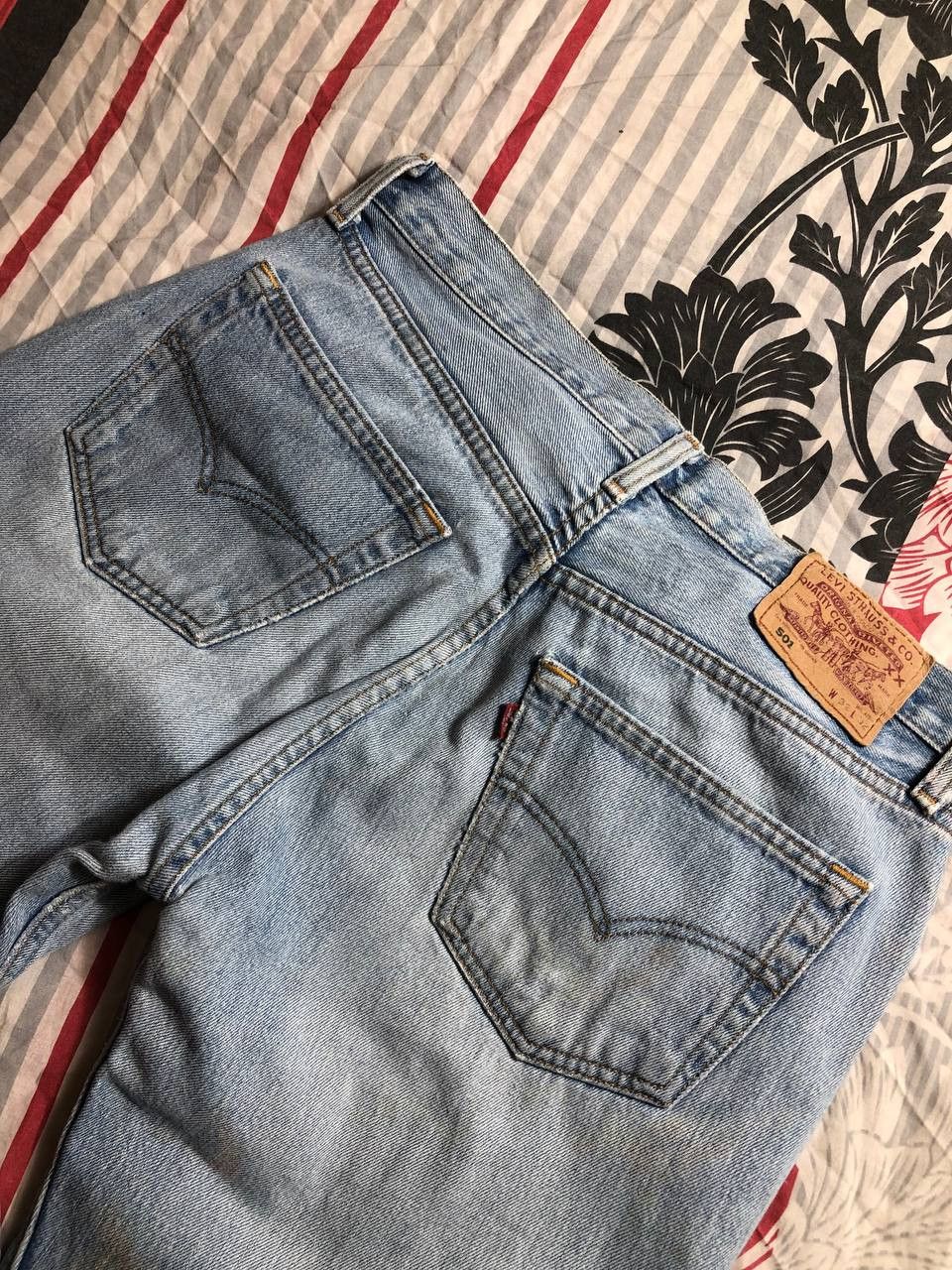 Levi's Vintage 90s Levi’s 501 Boot Cut Made in USA Size US 32 / EU 48 - 18 Thumbnail