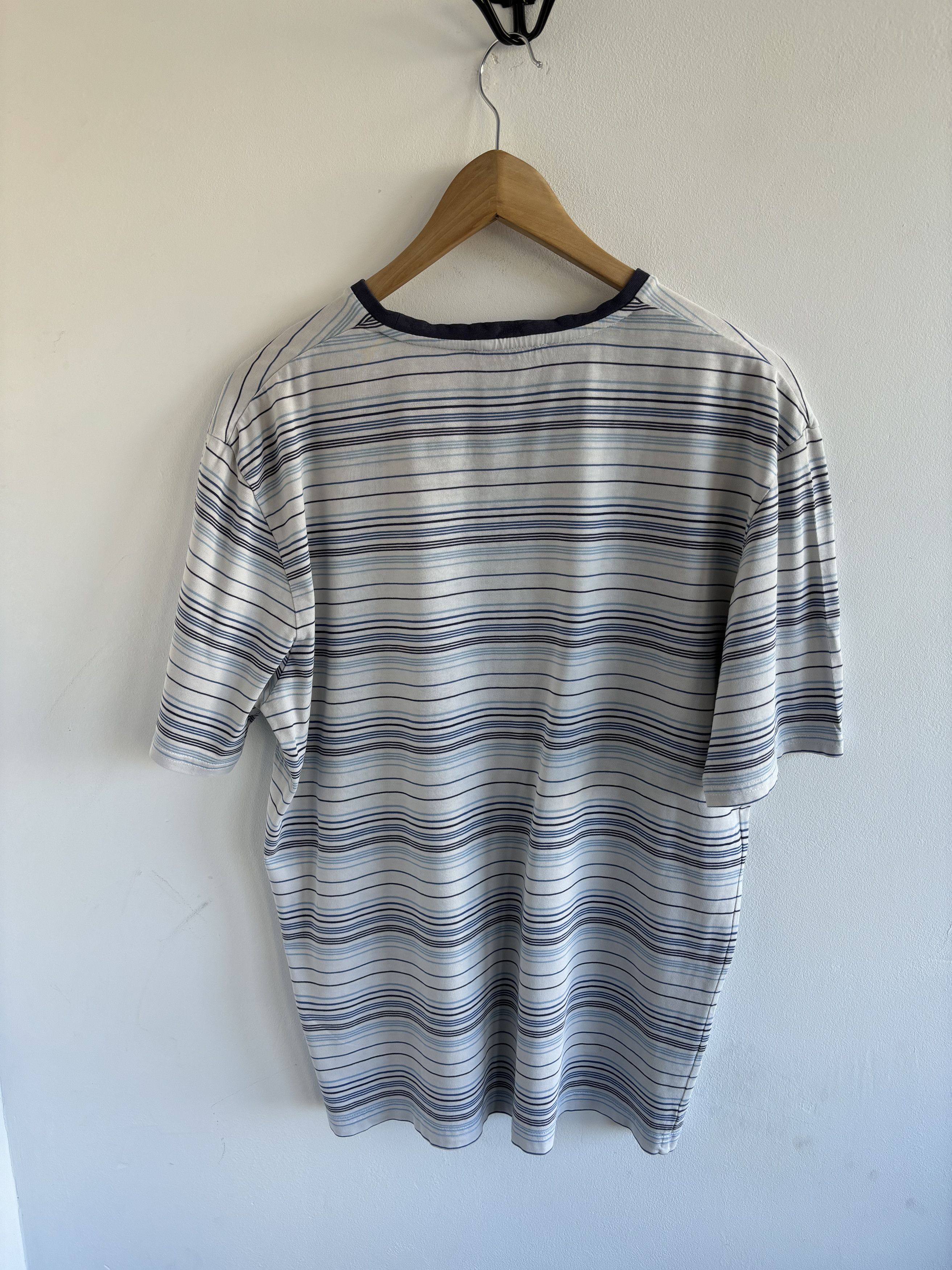 Yves Saint Laurent Vintage Yves Saint Lauren Stripped Tee Size US L / EU 52-54 / 3 - 7 Thumbnail
