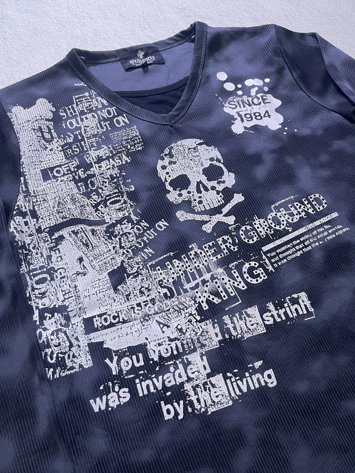 Japanese Brand Y2K BEAUMERE long sleeve tshirt punk ifsix style Size US M / EU 48-50 / 2 - 3 Thumbnail