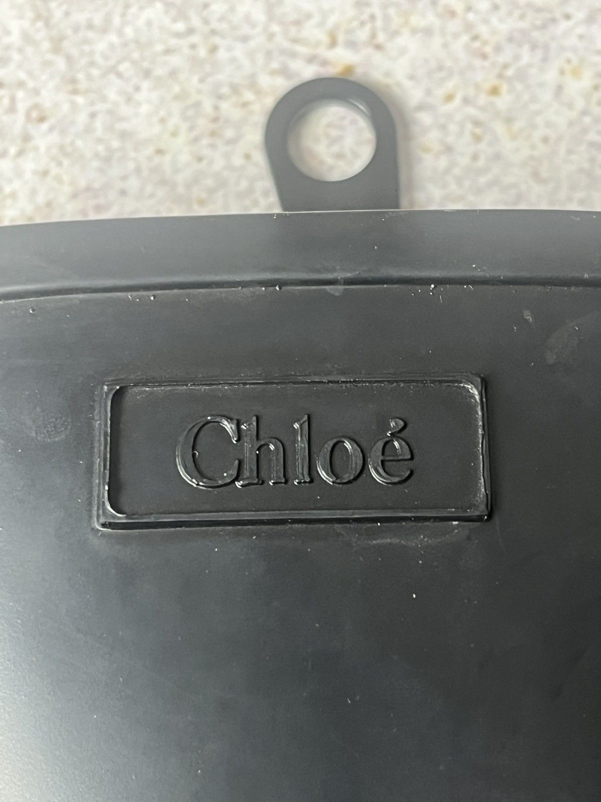 Chloe DDP CHLOE Betty Rain Boots Black Womens Luxury Size US 8 / IT 38 - 6 Thumbnail