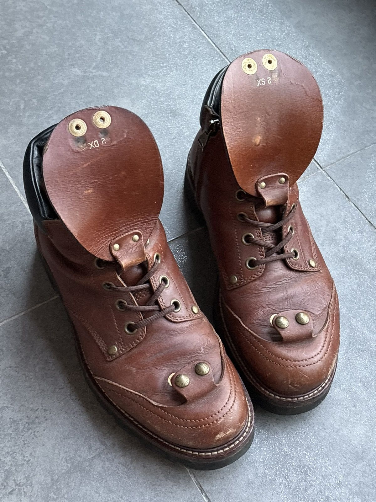 Louis Vuitton Louis Vuitton made monogram leather boots Size US 8 / EU 41 - 2 Thumbnail