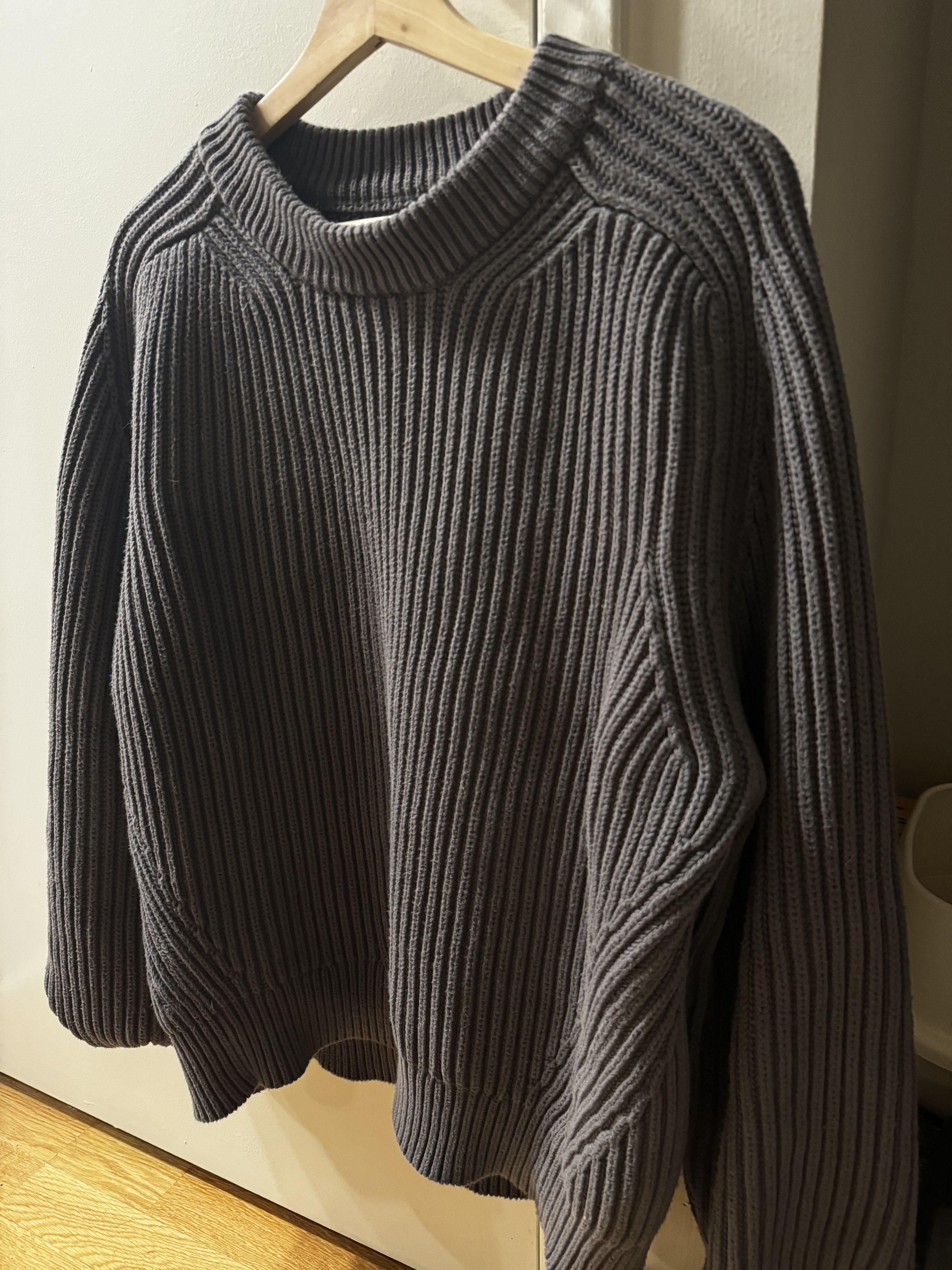 IO着用 NO MAINTENANCE fisherman knit XS No Maintenance No Maintenance fisherman knit sweater | Grailed