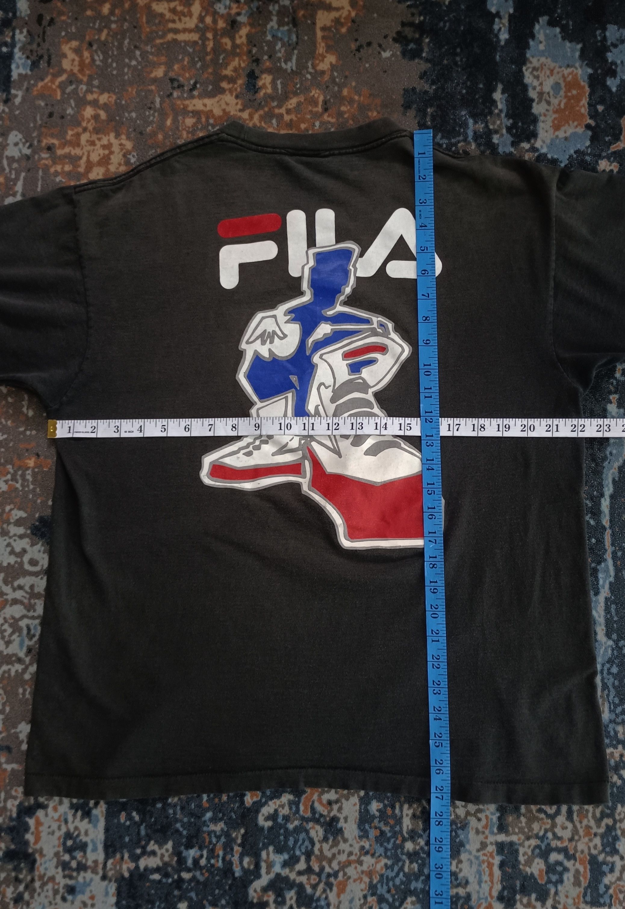 Fila × Vintage Collector Edition🔥Vintage 90s FILA Shoes Big Logo Back Hit Size US L / EU 52-54 / 3 - 8 Thumbnail