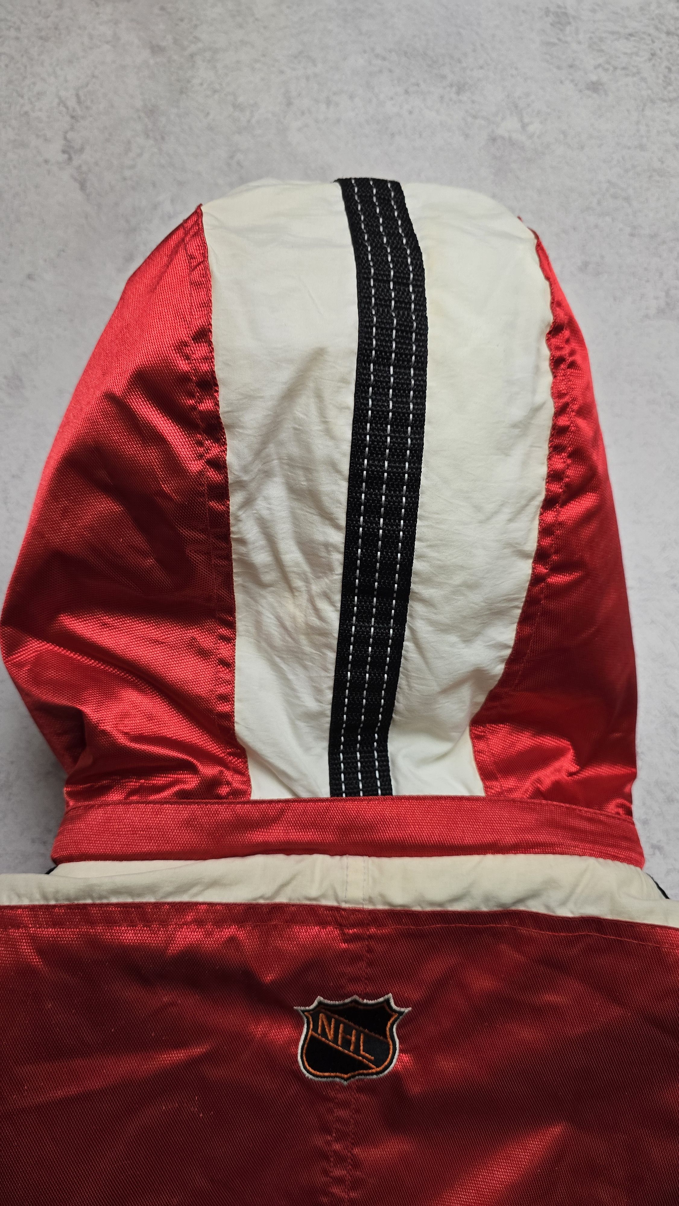 VTG New York Rangers Liberty 90s Puffer NHL Hockey Jacket