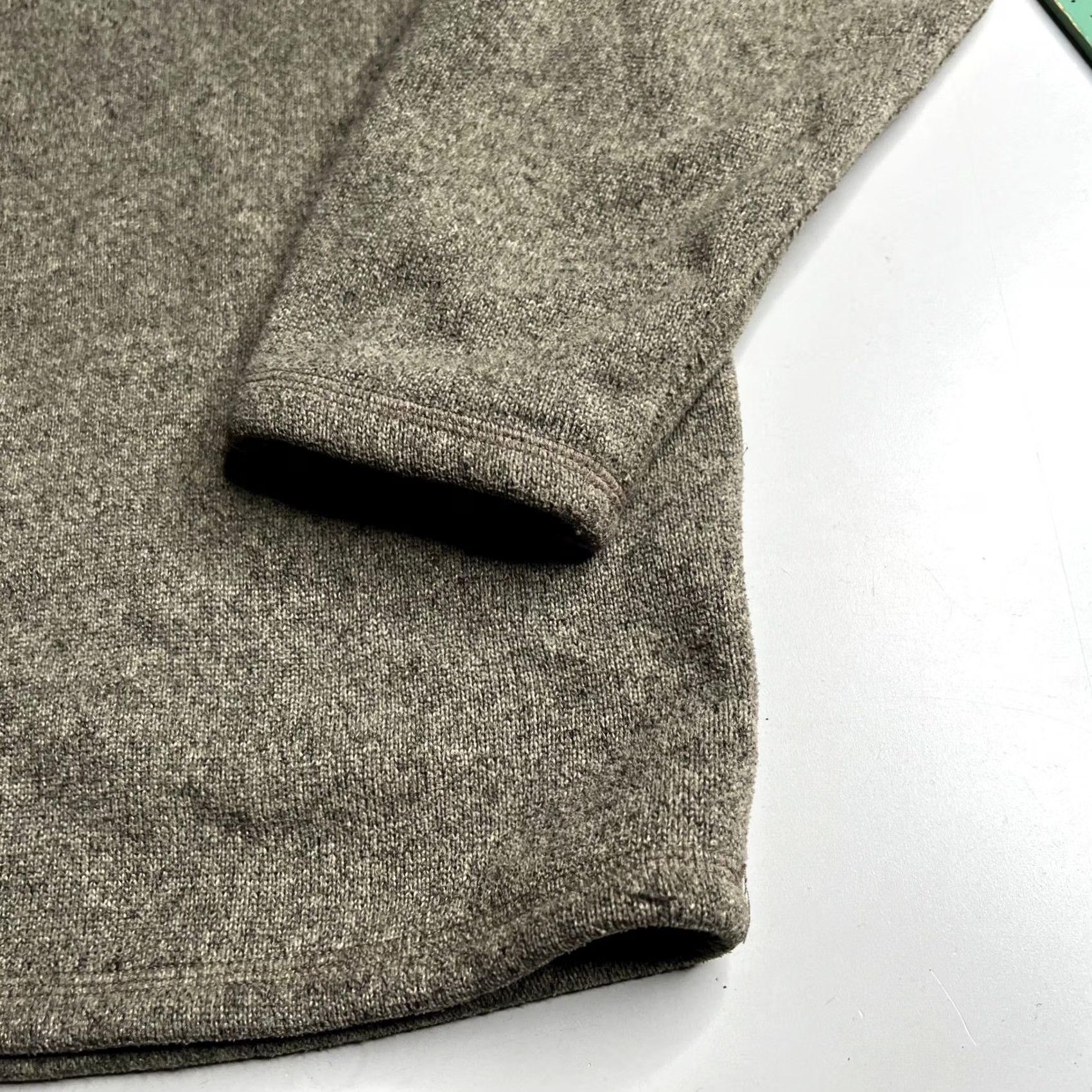 The North Face VINTAGE? The North Face Mens Gordon Lyons Quarter Zip Fleece Pullover XL Oatmeal Gray Size US XL / EU 56 / 4 - 7 Thumbnail
