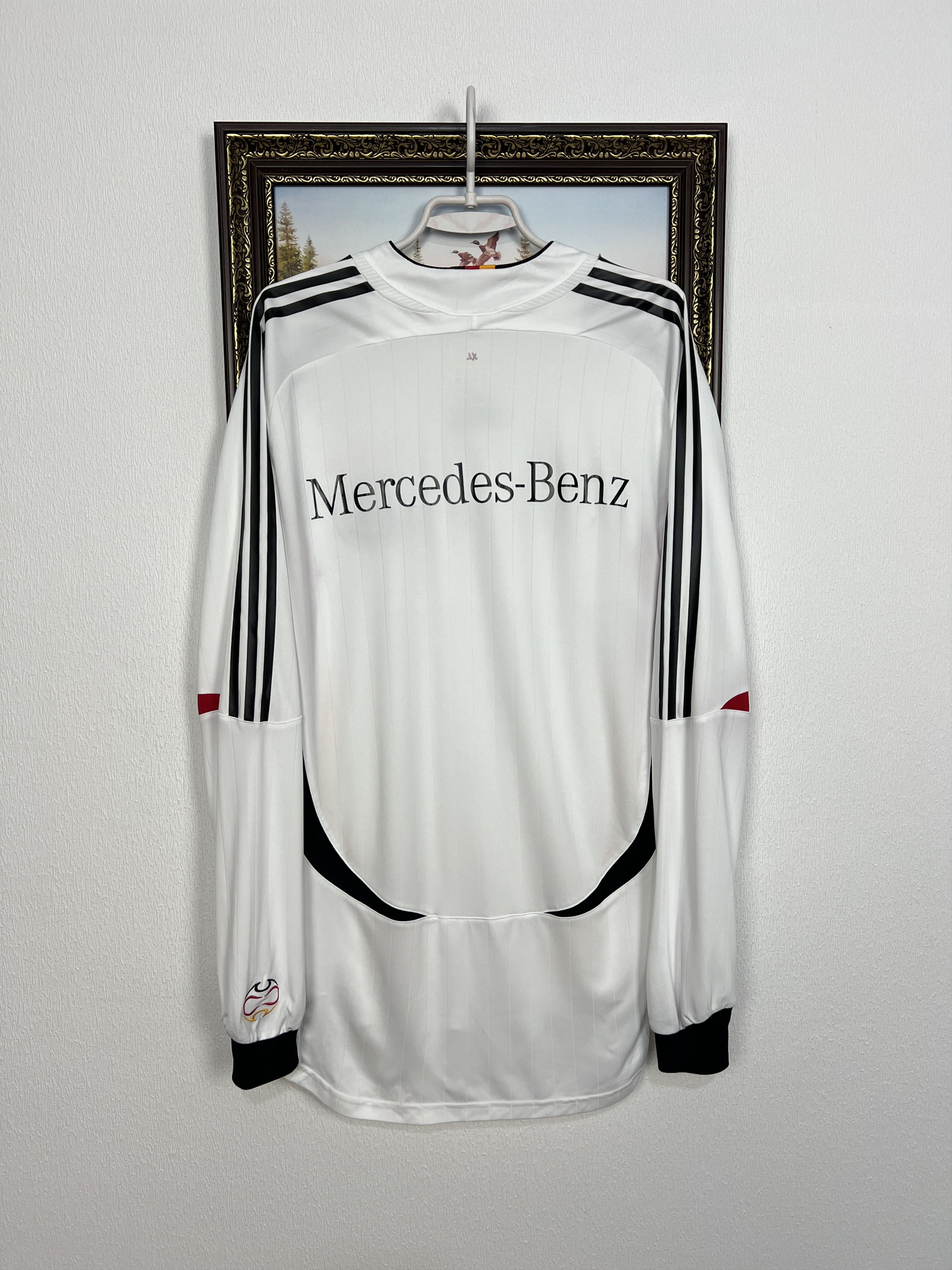Adidas Germany football shirt Player Long Sleeve Jersey Trikot Size US XL / EU 56 / 4 - 9 Thumbnail