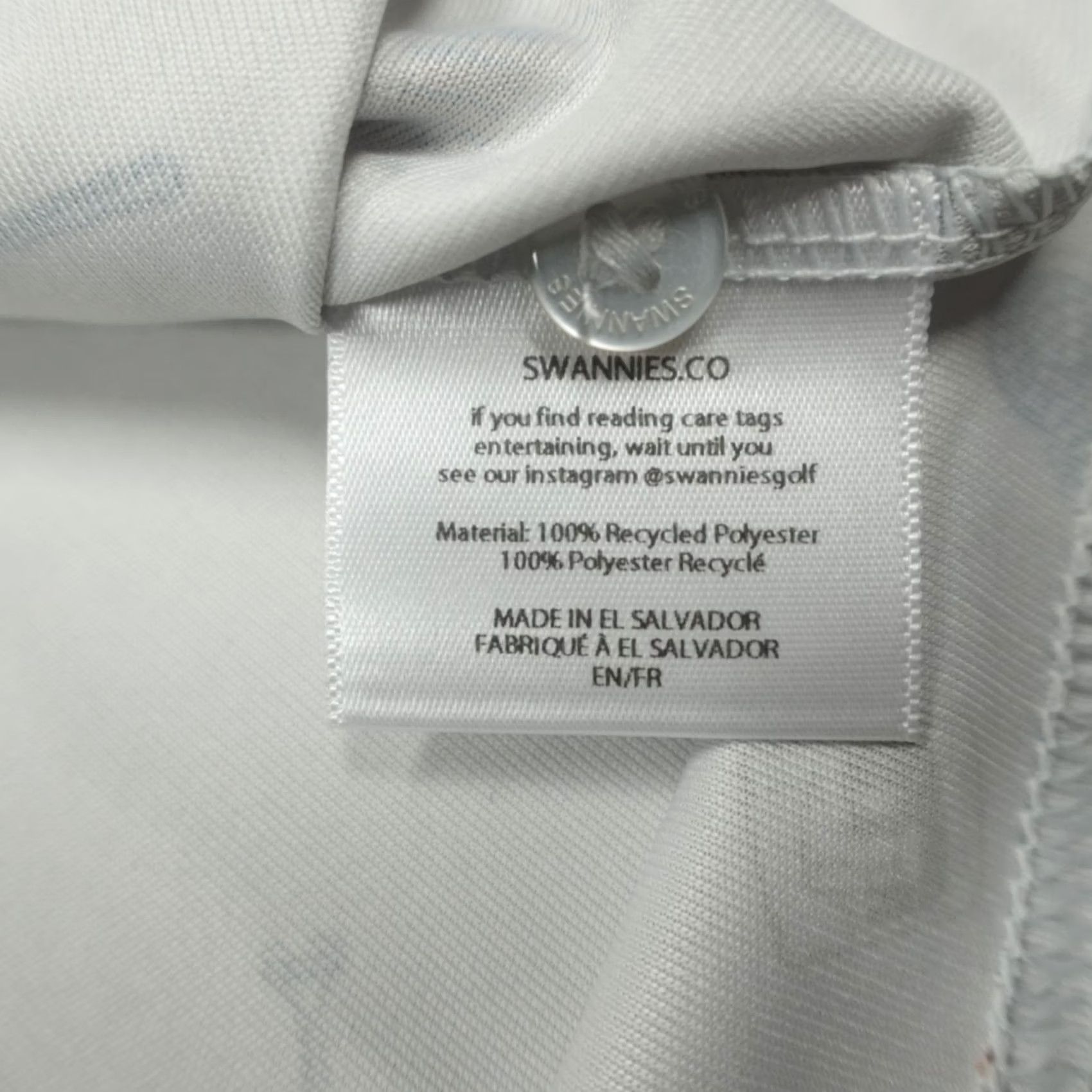 Vintage Swannies Golf Polo Shirt XL Gray Print Athletic S/S Men's Glacier Amendt Size US XL / EU 56 / 4 - 4 Thumbnail