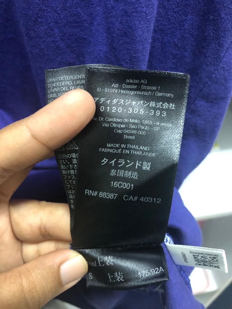 Adidas Tshirt Adidas X Yonji Yamamoto Size US M / EU 48-50 / 2 - 4 Thumbnail