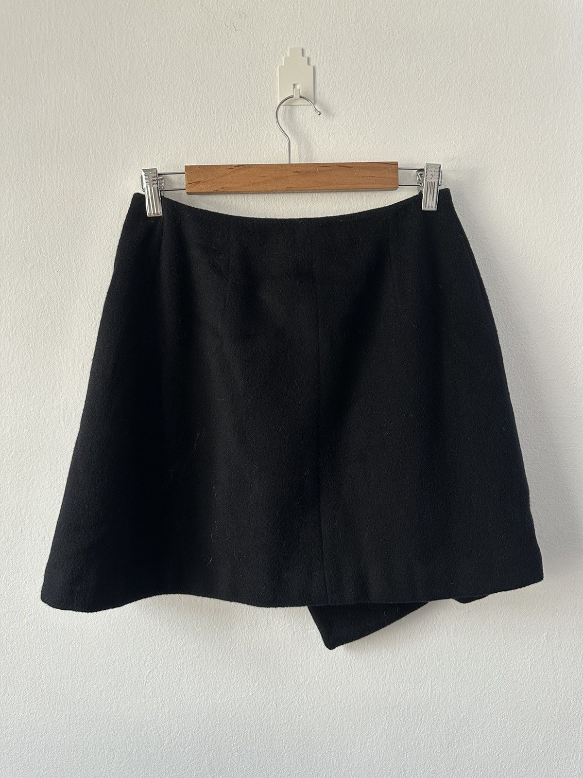 Y's Y’s Bis by Yohji Yamamoto Mini Wool Skirt Size 27" / US 4 / IT 40 - 5 Thumbnail