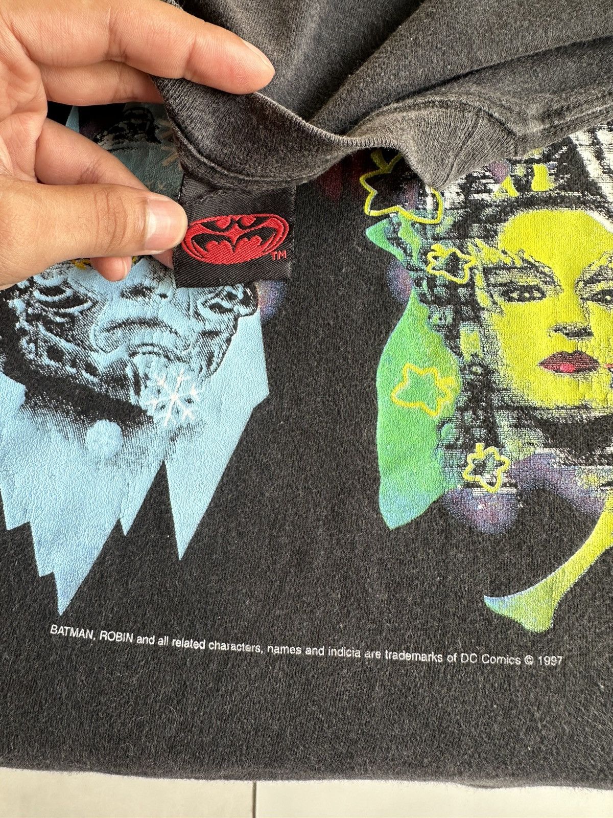 DC Comics × Vintage Vintage 90’s Batman Robin Movie USA RARE Tee Size US L / EU 52-54 / 3 - 3 Thumbnail