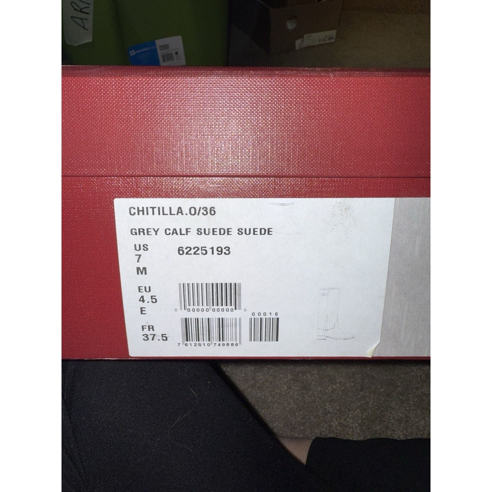 Bally Bally CHITILLA.0/36 Grey Calf Suede Boots Size 7 NIB Size US 7 / IT 37 - 7 Thumbnail