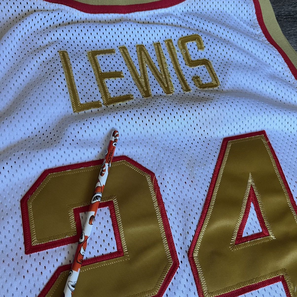 Mitchell & Ness × NBA × Vintage Vintage 1990s NBA Hardwood Classics Condors Lewis #24 Jersey Size US XL / EU 56 / 4 - 9 Thumbnail