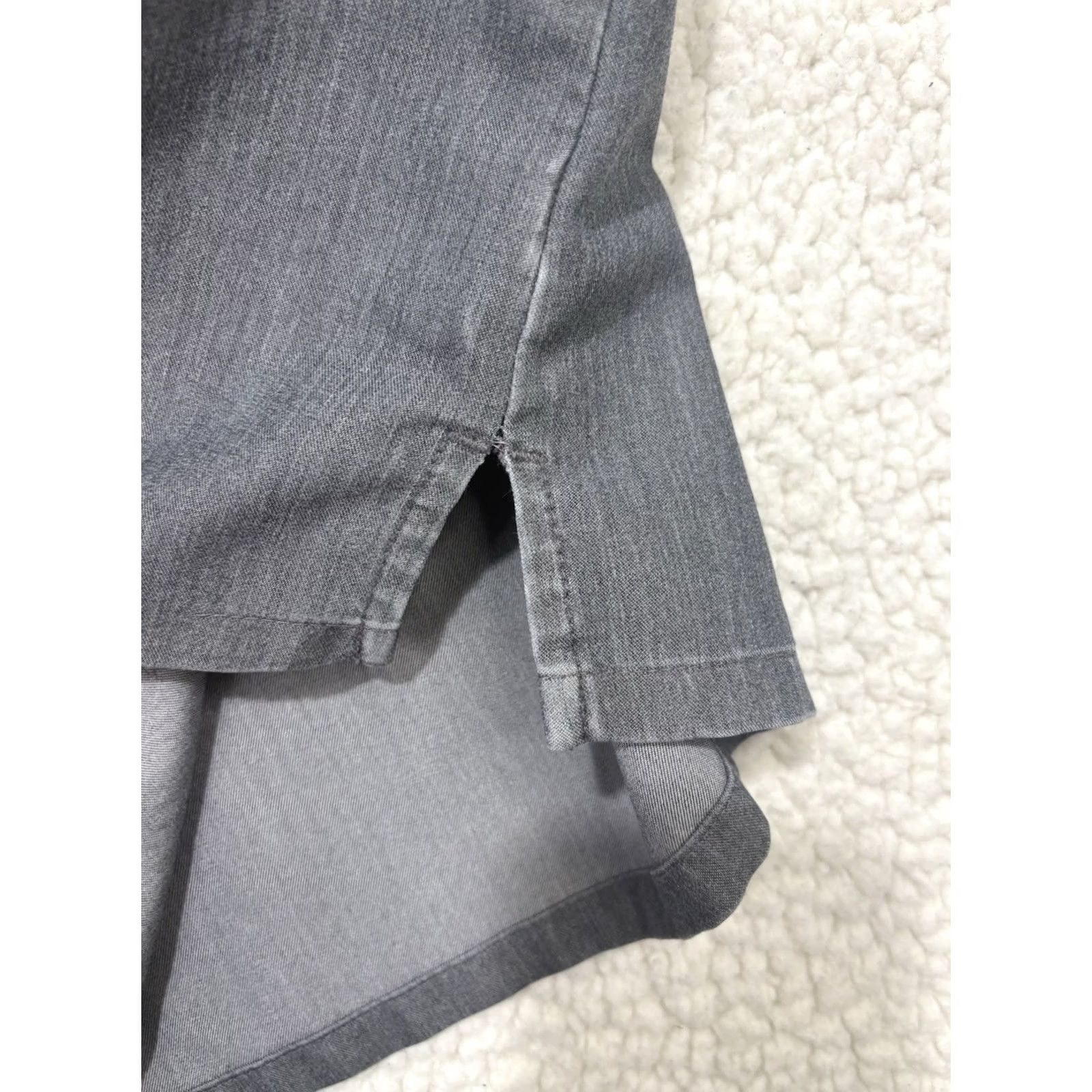 Vintage FIGS Graphite Scrub Top & Livingston Pants Teal Womens XL Shirt Pants Women Solid Polyester Gray Graphite XL Womens Size XL / US 12-14 / IT 48-50 - 6 Thumbnail