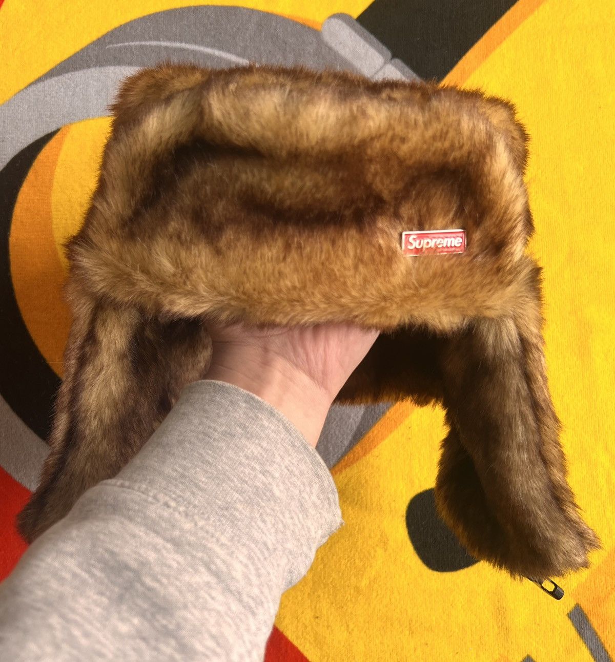 Supreme Supreme Ushanka Hat Brown cap russia faux fur earflap beanie Size ONE SIZE - 11 Thumbnail