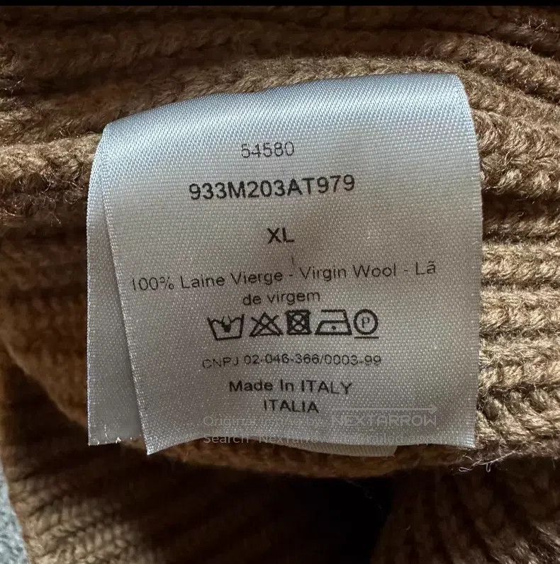Dior Dior 19fw brown pure wool high-neck zipper jacket Size US XL / EU 56 / 4 - 7 Thumbnail