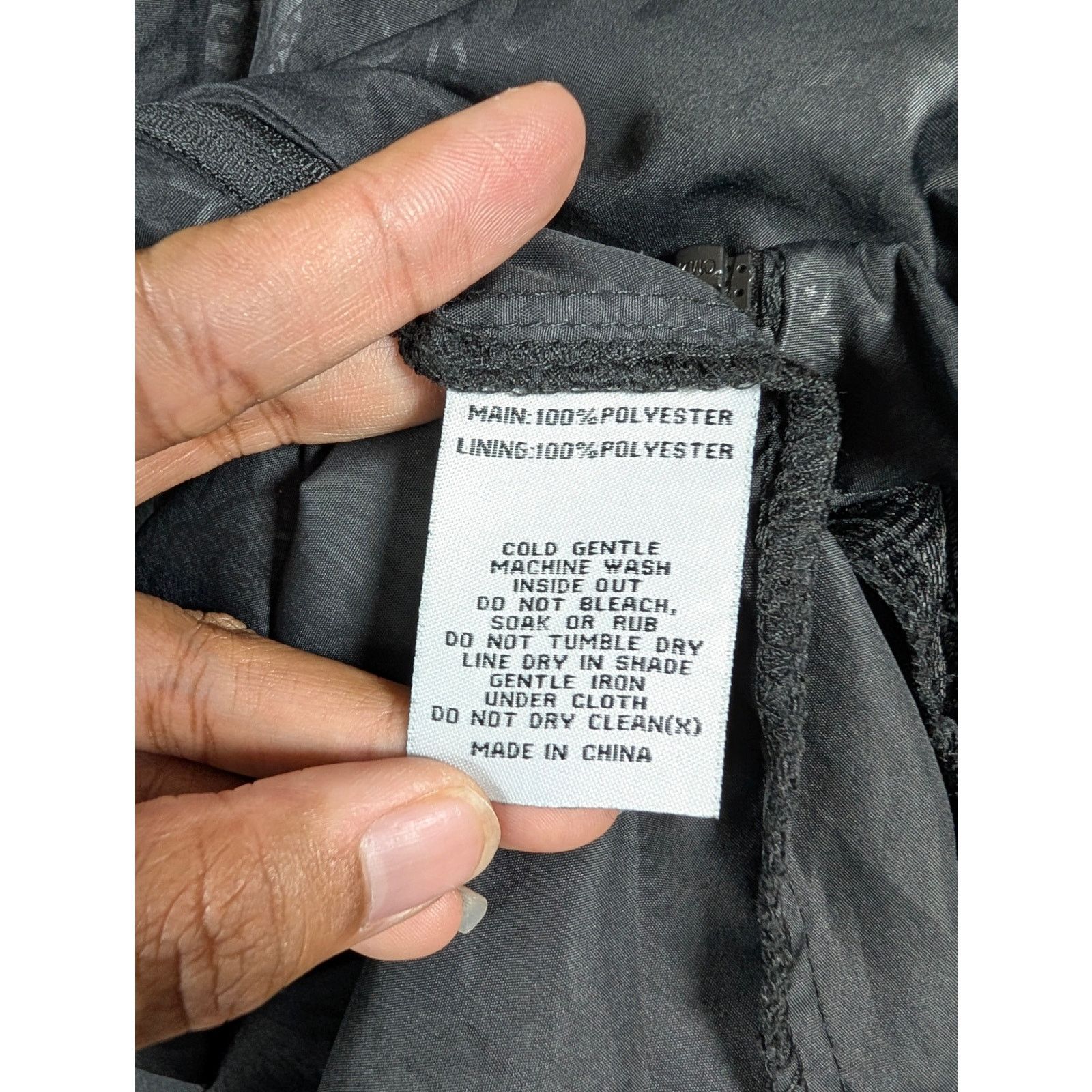 Unknown London Culture Kings Not For Sale Duplex Windbreaker Black Jacket Size US L / EU 52-54 / 3 - 6 Thumbnail