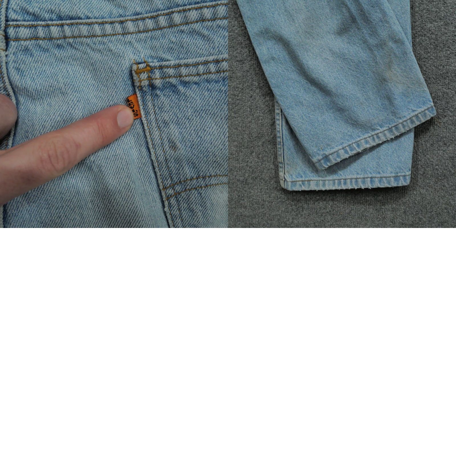 Levi's VINTAGE Levi's 505 Jeans Mens 42x34 Blue Denim Pant Regular Straight 90s Jeans 505 Levi's Mens Blue 90s Size US 40 / EU 56 - 10 Thumbnail