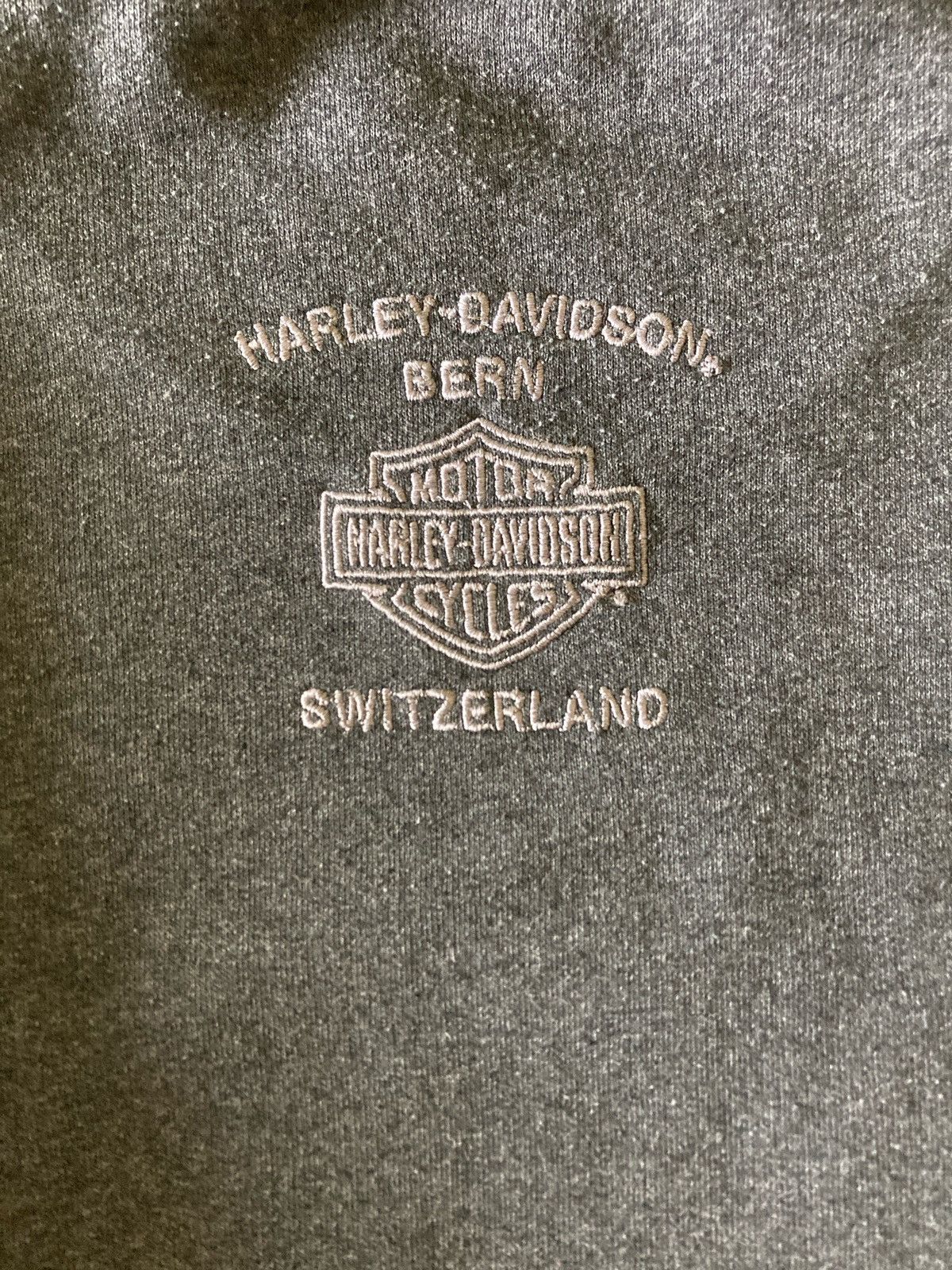 Harley Davidson Vintage Harley Davidson Switzerland Crewneck Y2K Biker Size US L / EU 52-54 / 3 - 4 Thumbnail