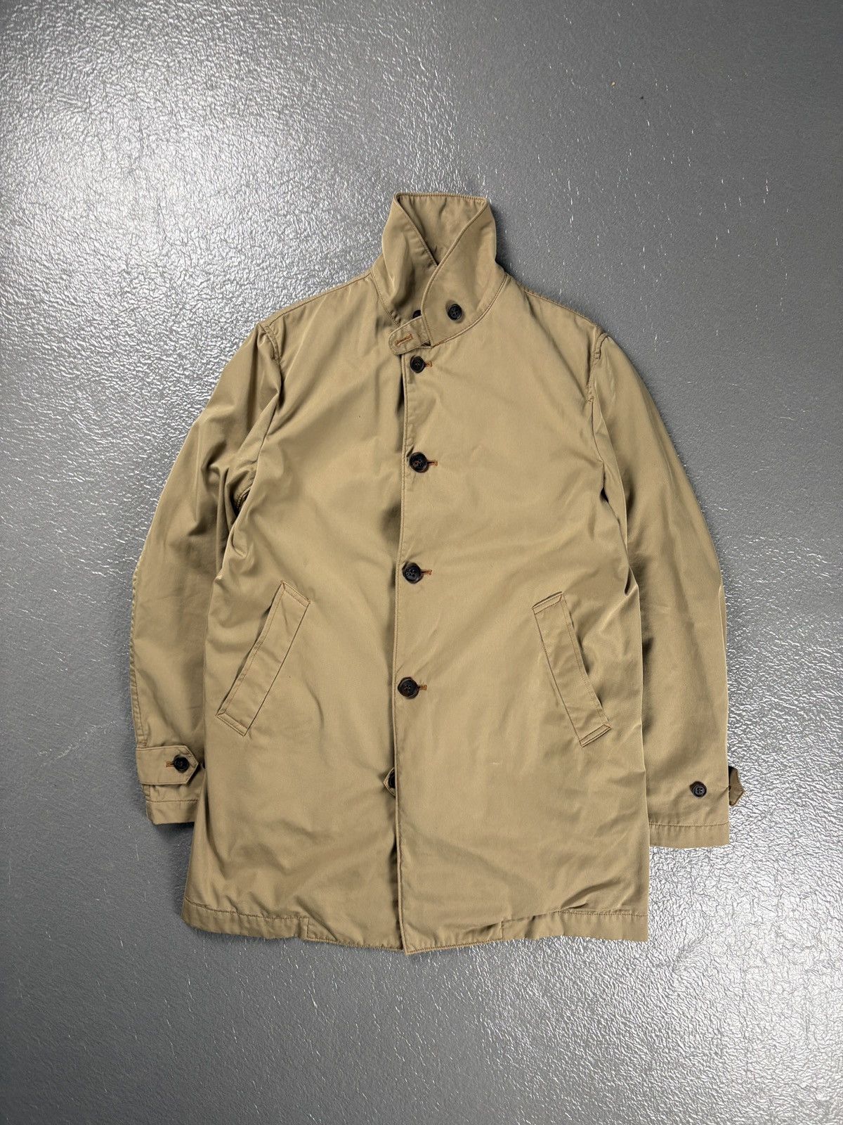 Comme des Garcons Comme des Garcons AW15 Homme Button Up Coat Beige Size US M / EU 48-50 / 2 - 3 Thumbnail