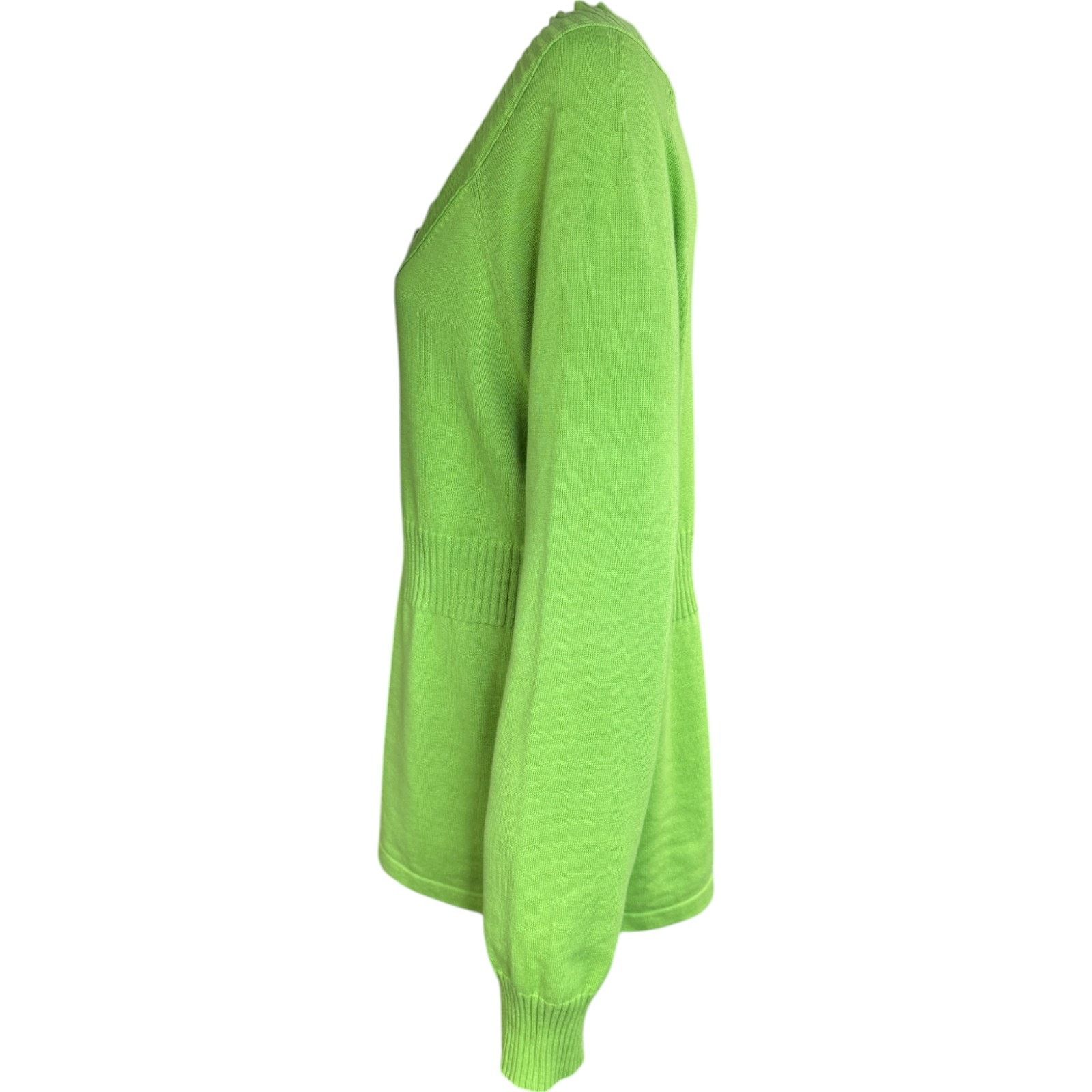 Jones New York Jones New York Sport Green Henley Sweater Green XL NWT Size XL / US 12-14 / IT 48-50 - 5 Thumbnail