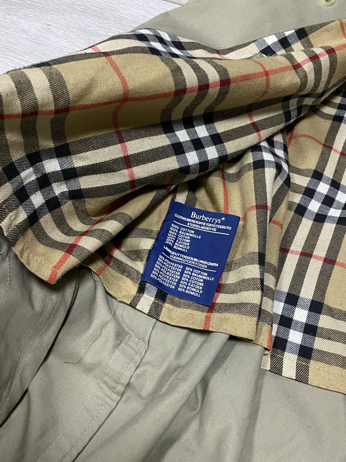 Burberry Burberry vintage trench double breasted beige nova check Size US M / EU 48-50 / 2 - 8 Thumbnail