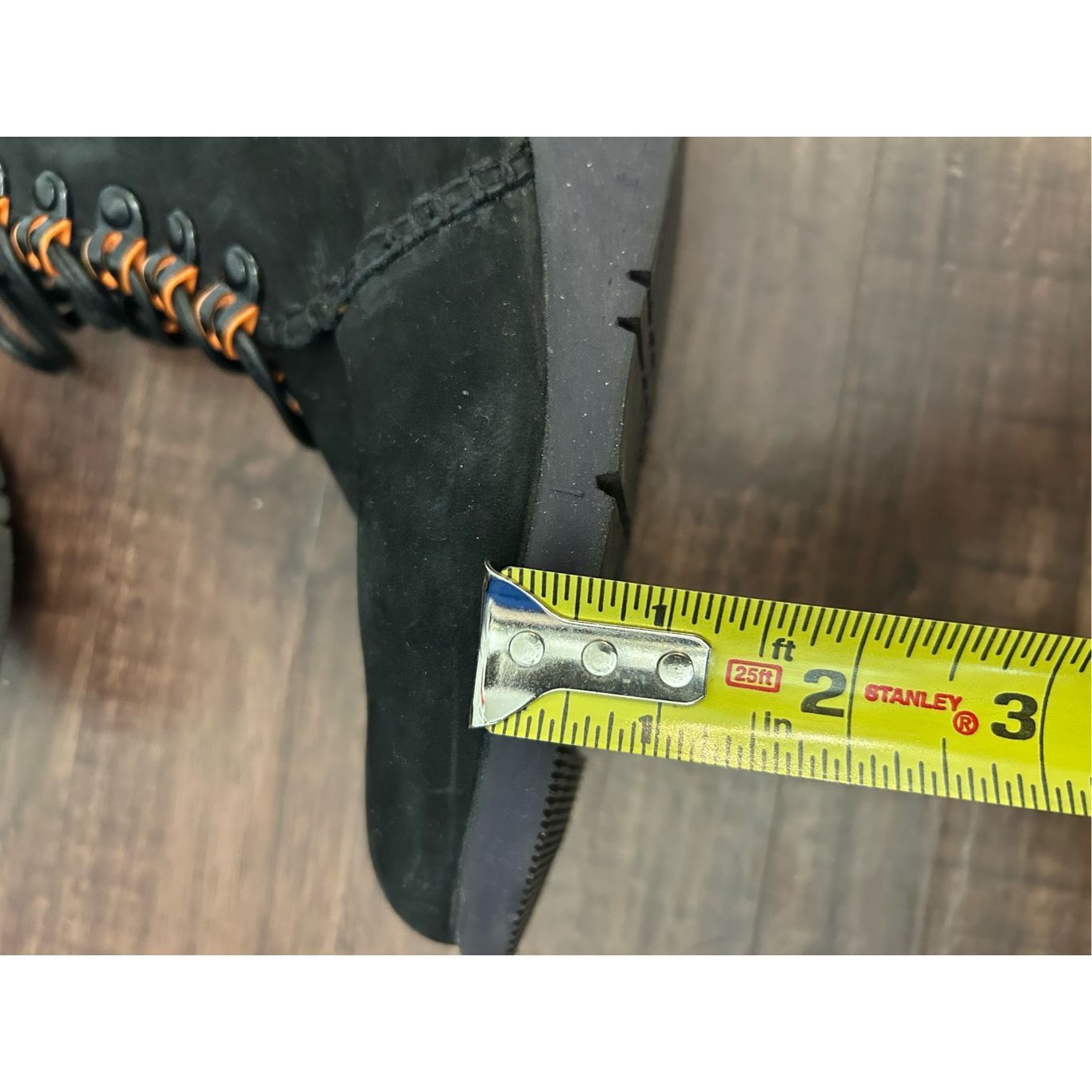 Other Robert Zur Black Suede Leather Lace Up Wedge Boots Comfort S Size US 6.5 / IT 36.5 - 12 Thumbnail