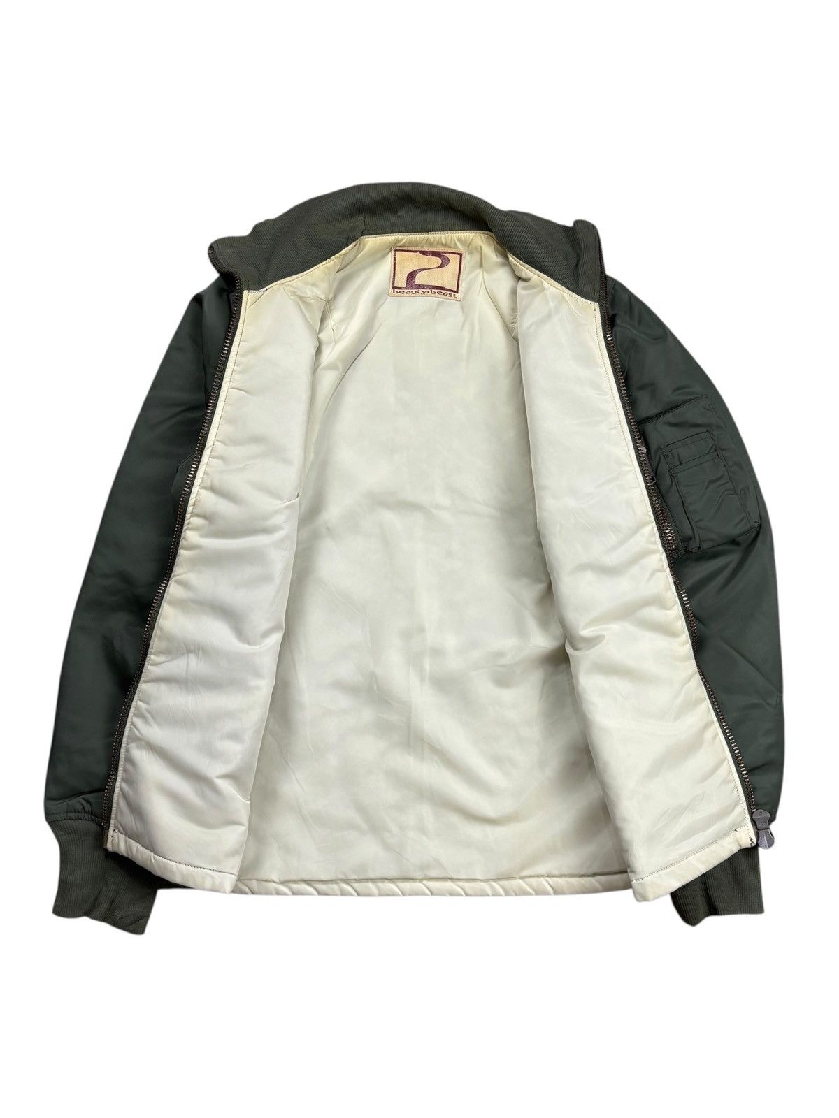 Beauty Beast 1990s Beauty:Beast - Aviator Pilot Bomber Size US M / EU 48-50 / 2 - 3 Thumbnail