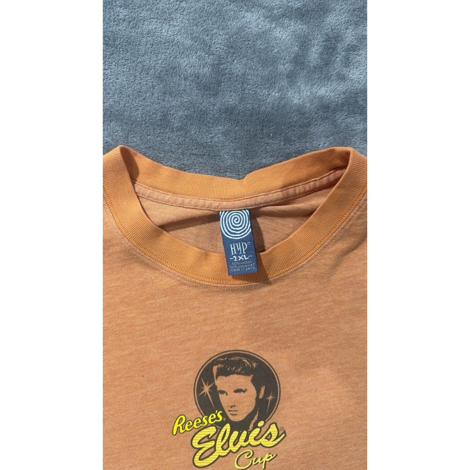 Other Vtg Reese’s Peanut Butter Cup Elvis Presley Shirt Size 2XL Size US XXL / EU 58 / 5 - 3 Thumbnail
