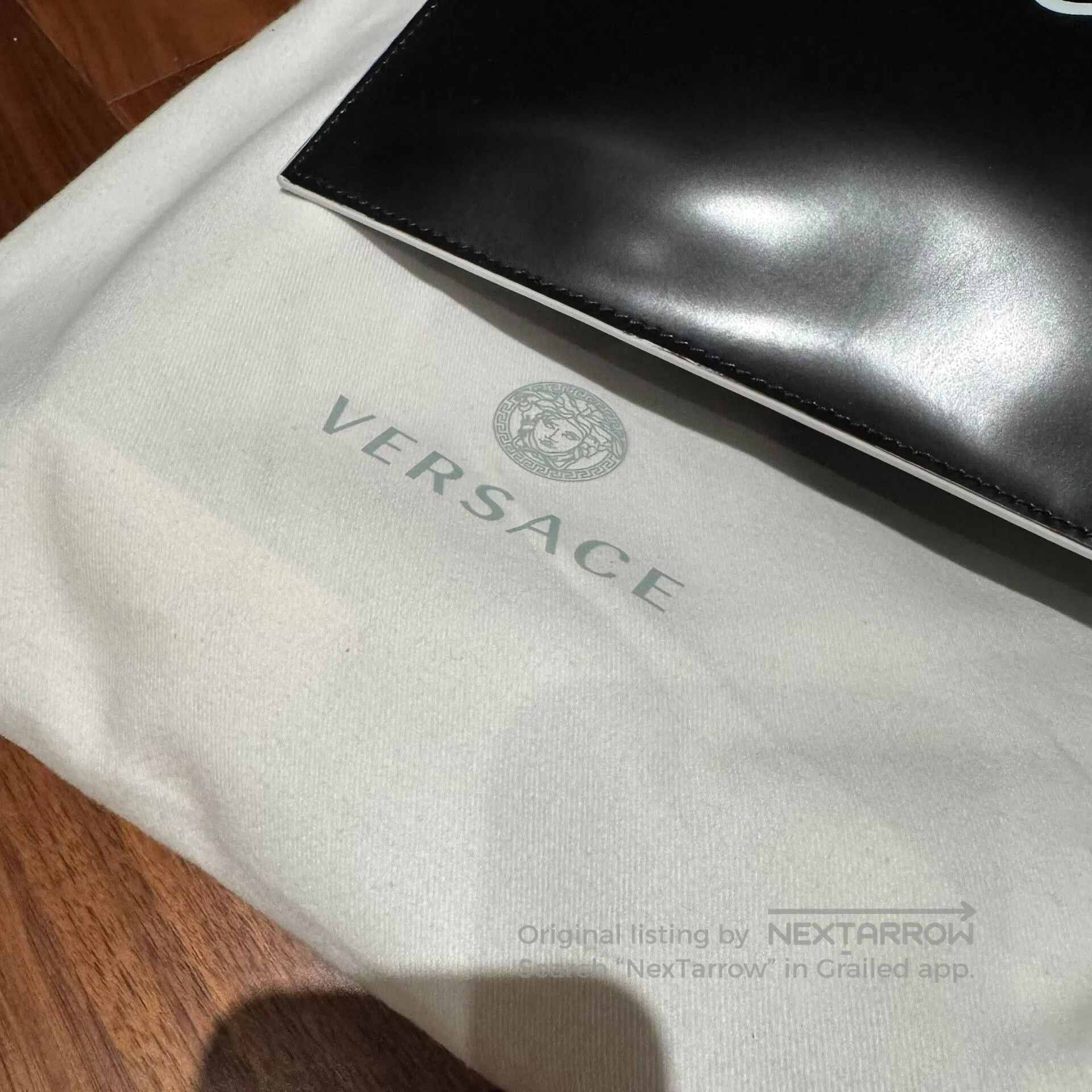 Versace Versace Leather Printed Clutch Bag. Size ONE SIZE - 3 Thumbnail