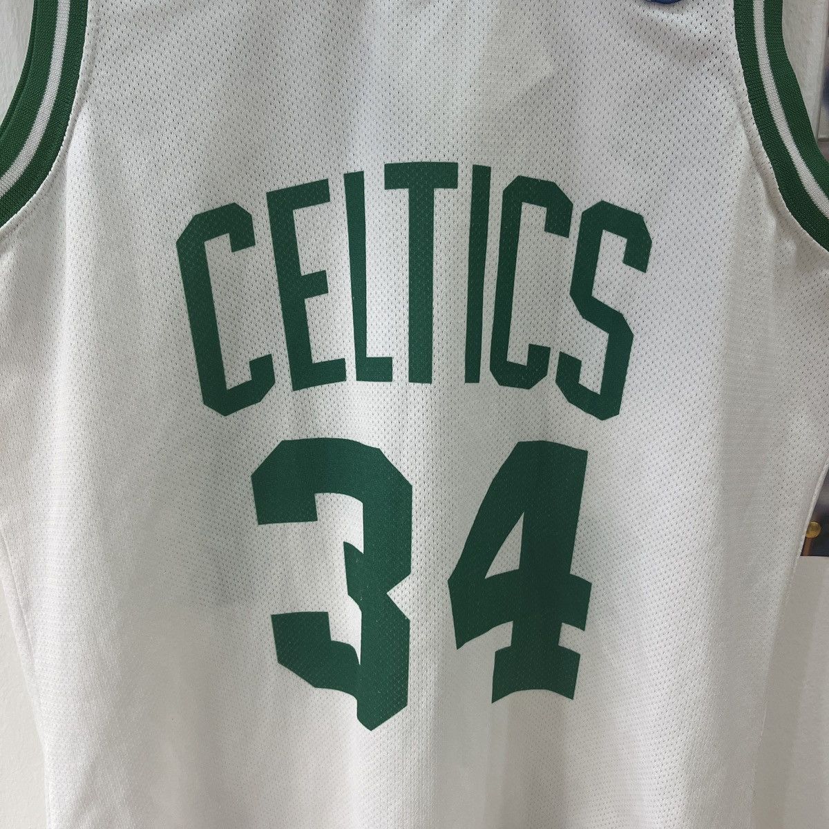 Champion × NBA × Vintage Boston Celtics 2004-08 Home Paul Pierce #34 Champion Jersey Size US S / EU 44-46 / 1 - 3 Thumbnail