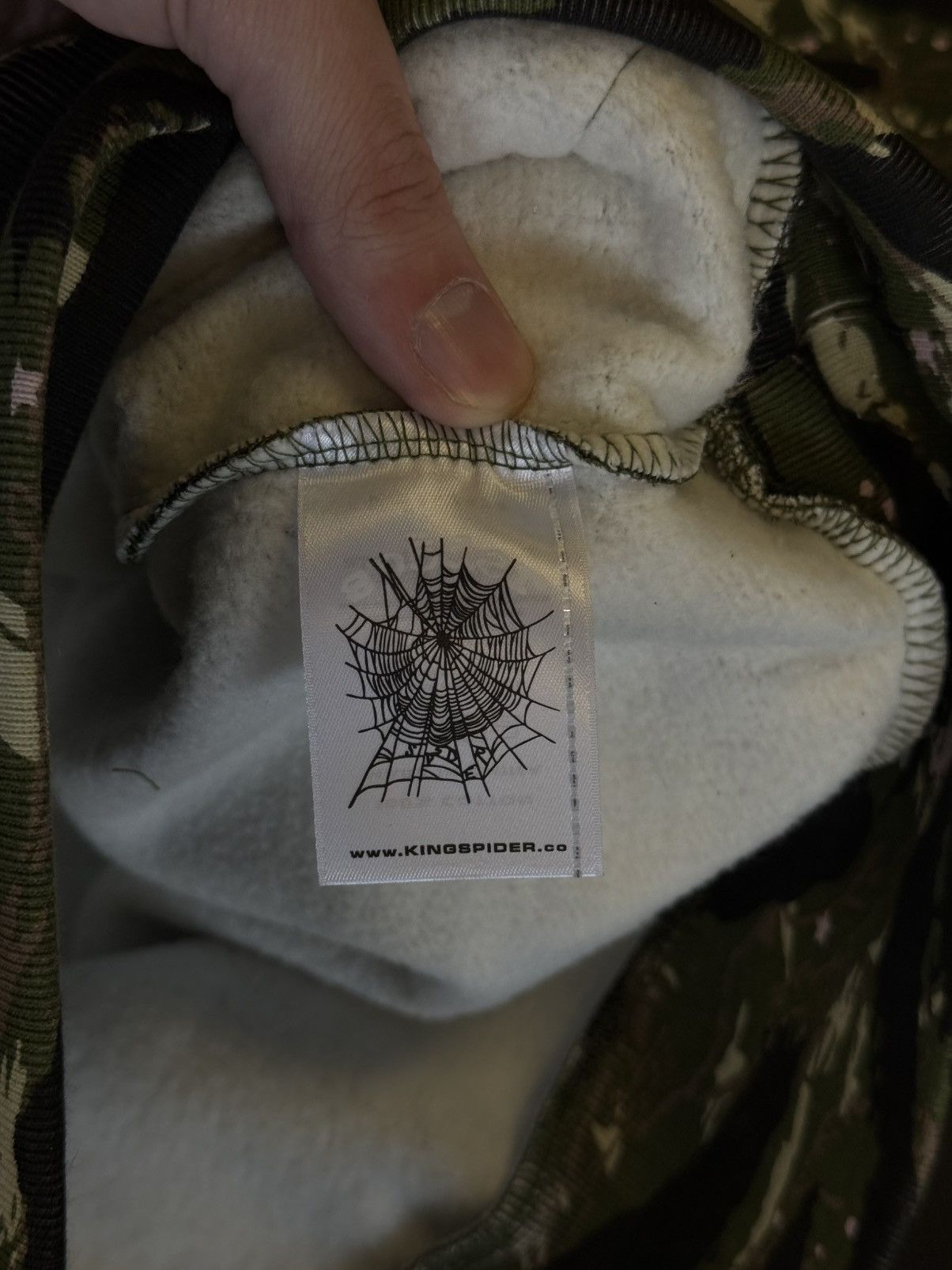 Sp5der Sp5der Worldwide Green Camo Hoodie Size S (NEW) Size US S / EU 44-46 / 1 - 6 Thumbnail