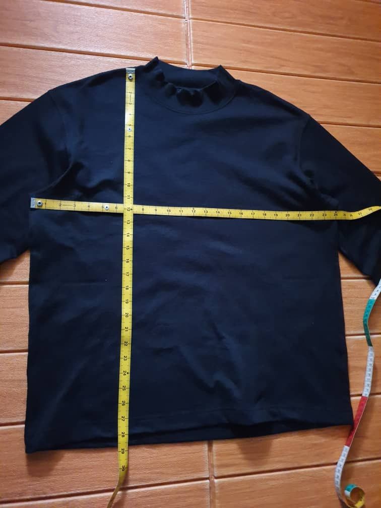 Japanese Brand Uniqlo super black longsleeve shirt Size US XL / EU 56 / 4 - 6 Thumbnail