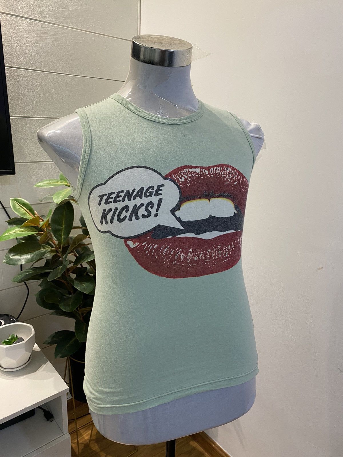 Hysteric Glamour Hysteric Glamour Teenage Kicks ! Tank Tope Sleeveless Size S / US 4 / IT 40 - 13 Thumbnail