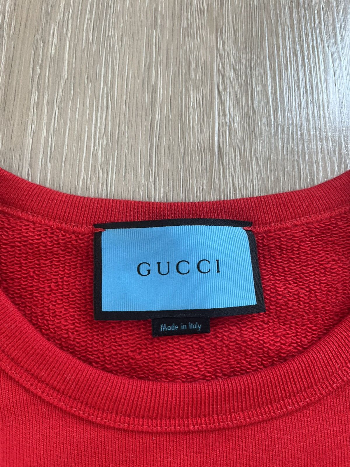 Gucci × Vintage Gucci Red Ghost Skull Sweatshirt Size S / US 4 / IT 40 - 3 Thumbnail
