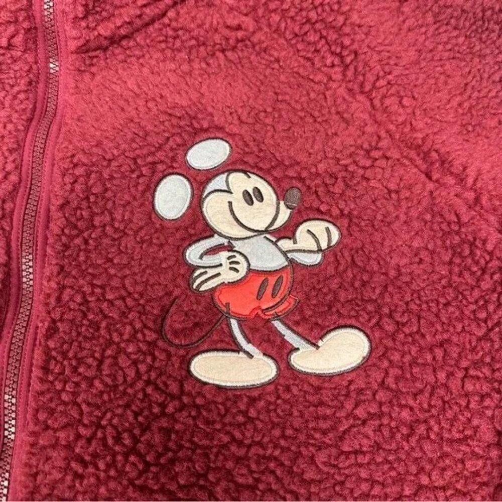 Disney Disney Mickey Mouse Sherpa Jacket - NWT (New) Size L / US 10 / IT 46 - 4 Thumbnail