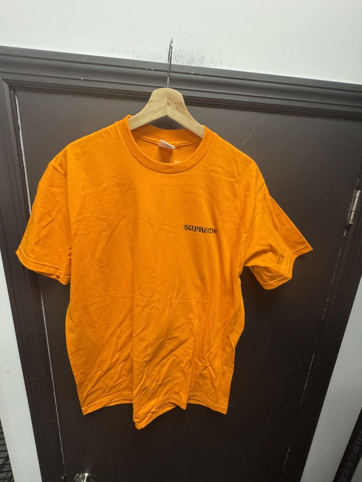 Supreme Supreme Worship Tee Orange Size US M / EU 48-50 / 2 - 1 Thumbnail