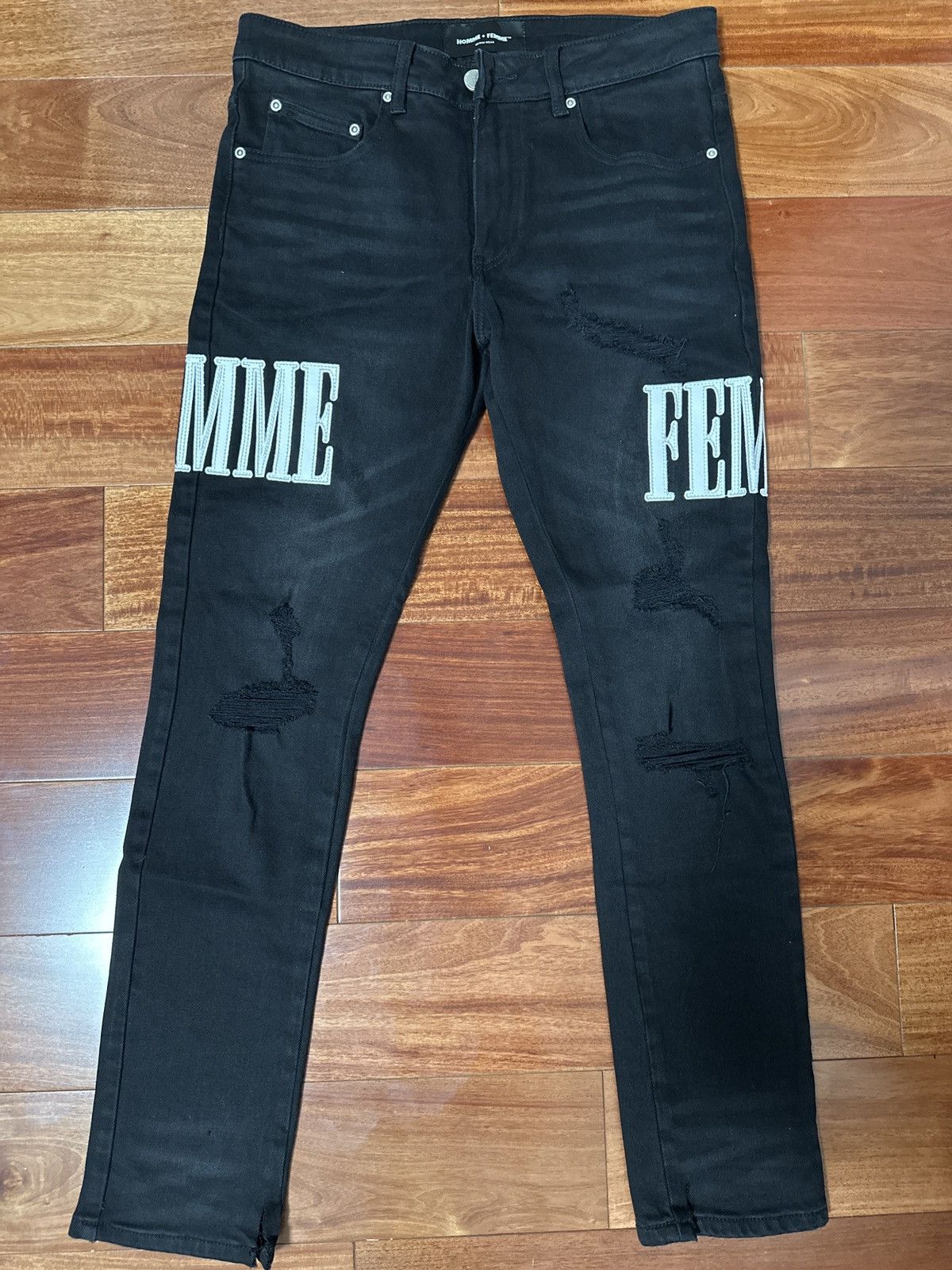 Homme+Femme La Denim Jeans