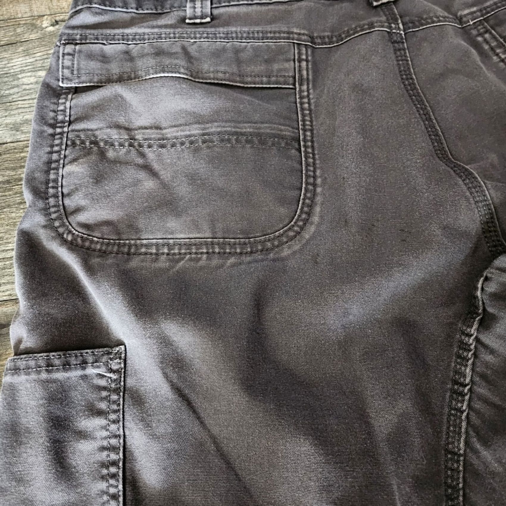 Carhartt Carhartt Full Swing Duck Cryder Pants Mens 42x30 Gray Carpenter Workwear 101709 Size US 42 / EU 58 - 6 Thumbnail
