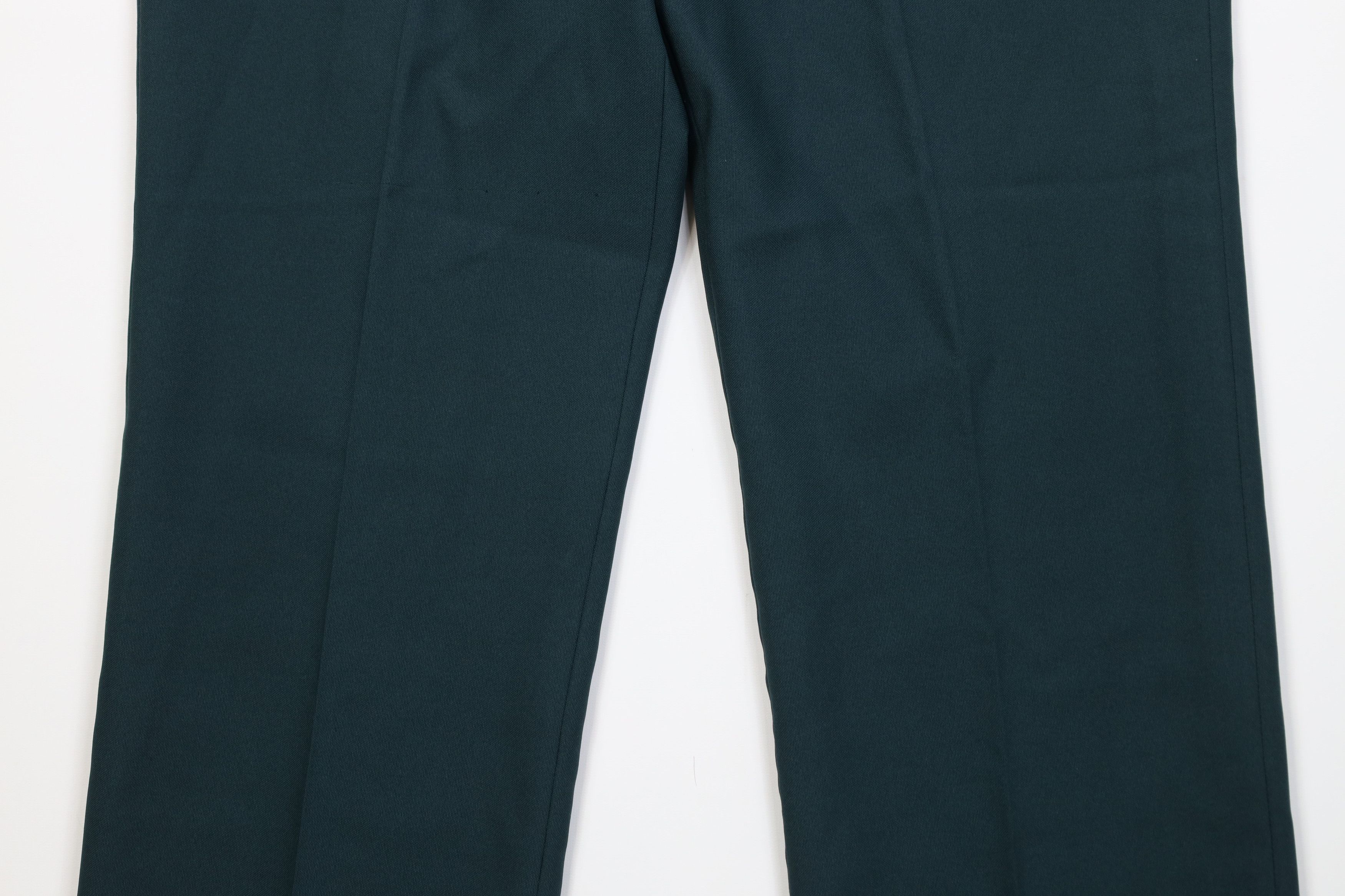 Vintage Vintage 70s Streetwear Flared Wide Leg Chino Pants Green Size US 42 / EU 58 - 3 Thumbnail