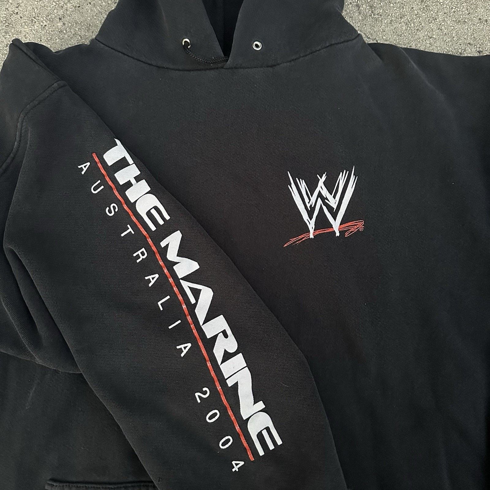 Vintage × WWE × WWF Vintage 2004 WWE The Marine Movie Promo Hoodie XL John Cena Size US XL / EU 56 / 4 - 1 Thumbnail