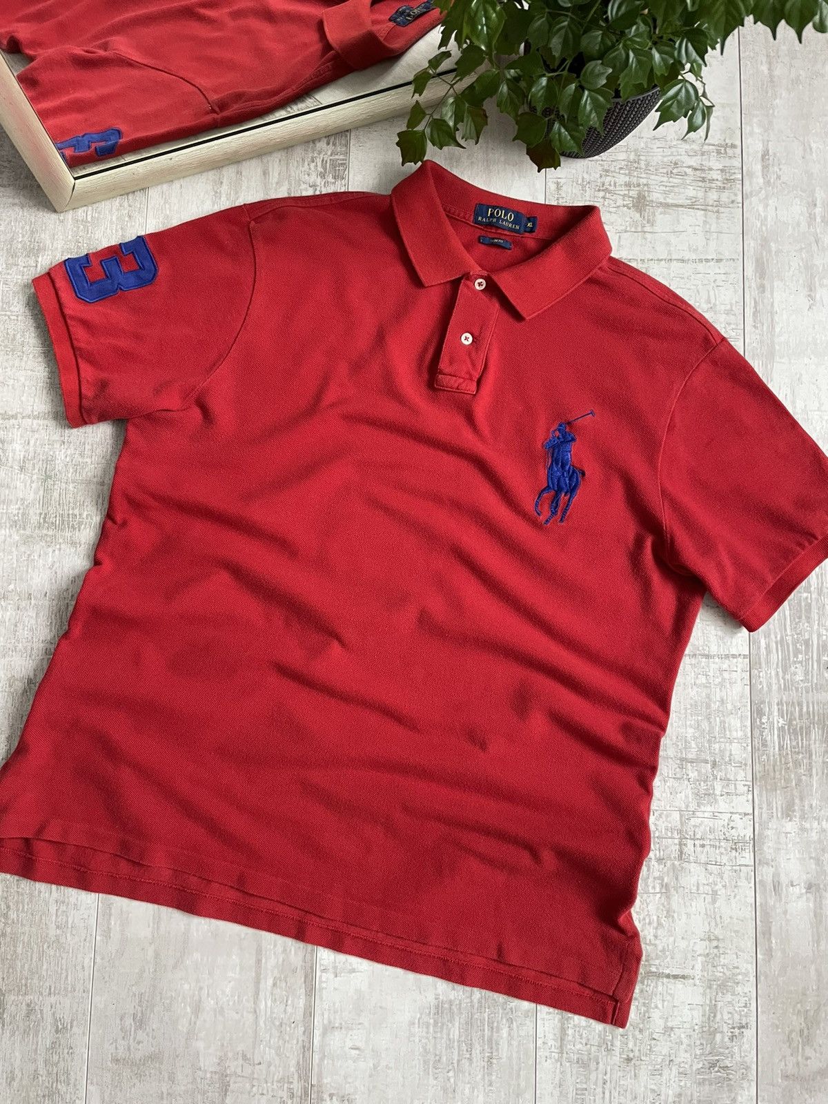 Polo Ralph Lauren × Ralph Lauren Polo Ralph Lauren Y2K Vintage T-Shirt Chief Keef Big Pony #3 Size US XL / EU 56 / 4 - 2 Thumbnail
