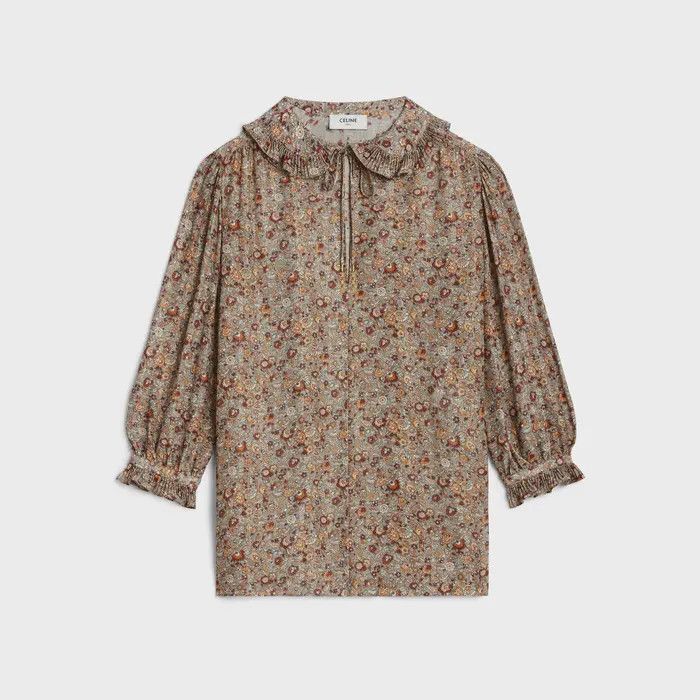 Celine o1bcso1str0925 2B968935W Blouse in Multicolor Size XS / US 0-2 / IT 36-38 - 1 Thumbnail