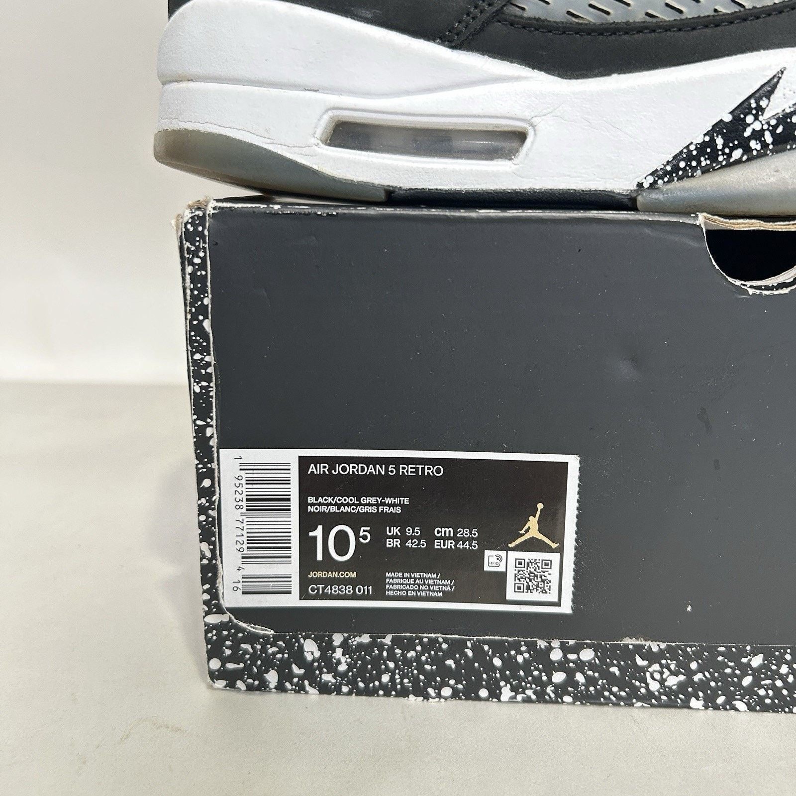 Nike Nike Air Jordan 5 Retro “Moonlight/Oreo” 2021 Size US 10.5 / EU 43-44 - 10 Thumbnail