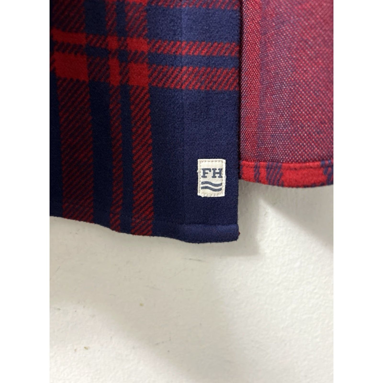 Vintage FAIR HARBOR Dunewood Flannel Shirt Womens XL Blue Red Plaid Button-Up Size XL / US 12-14 / IT 48-50 - 7 Thumbnail