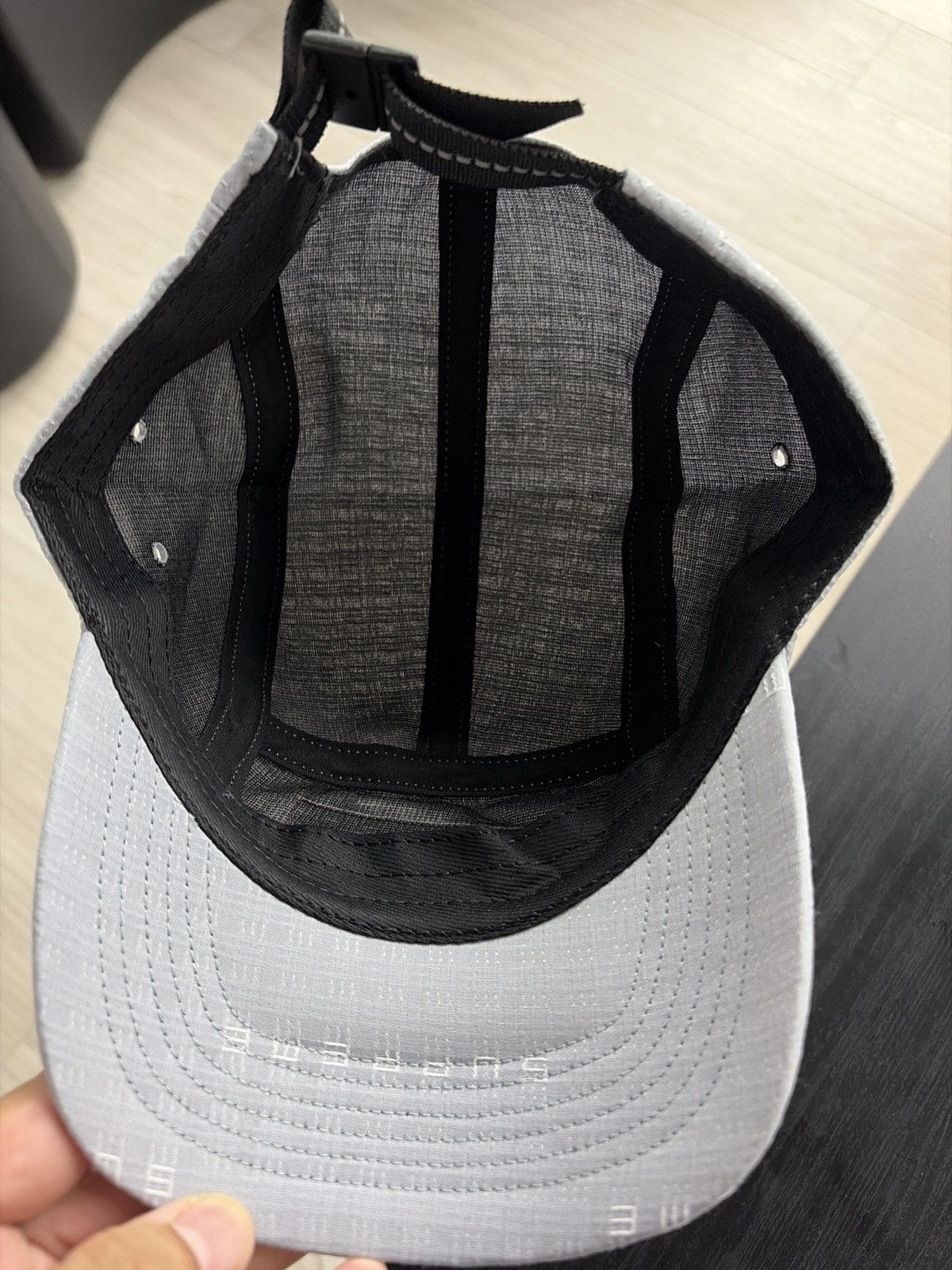 Supreme Supreme 5 Panel Hat Grey Red Box Logo Size ONE SIZE - 3 Thumbnail