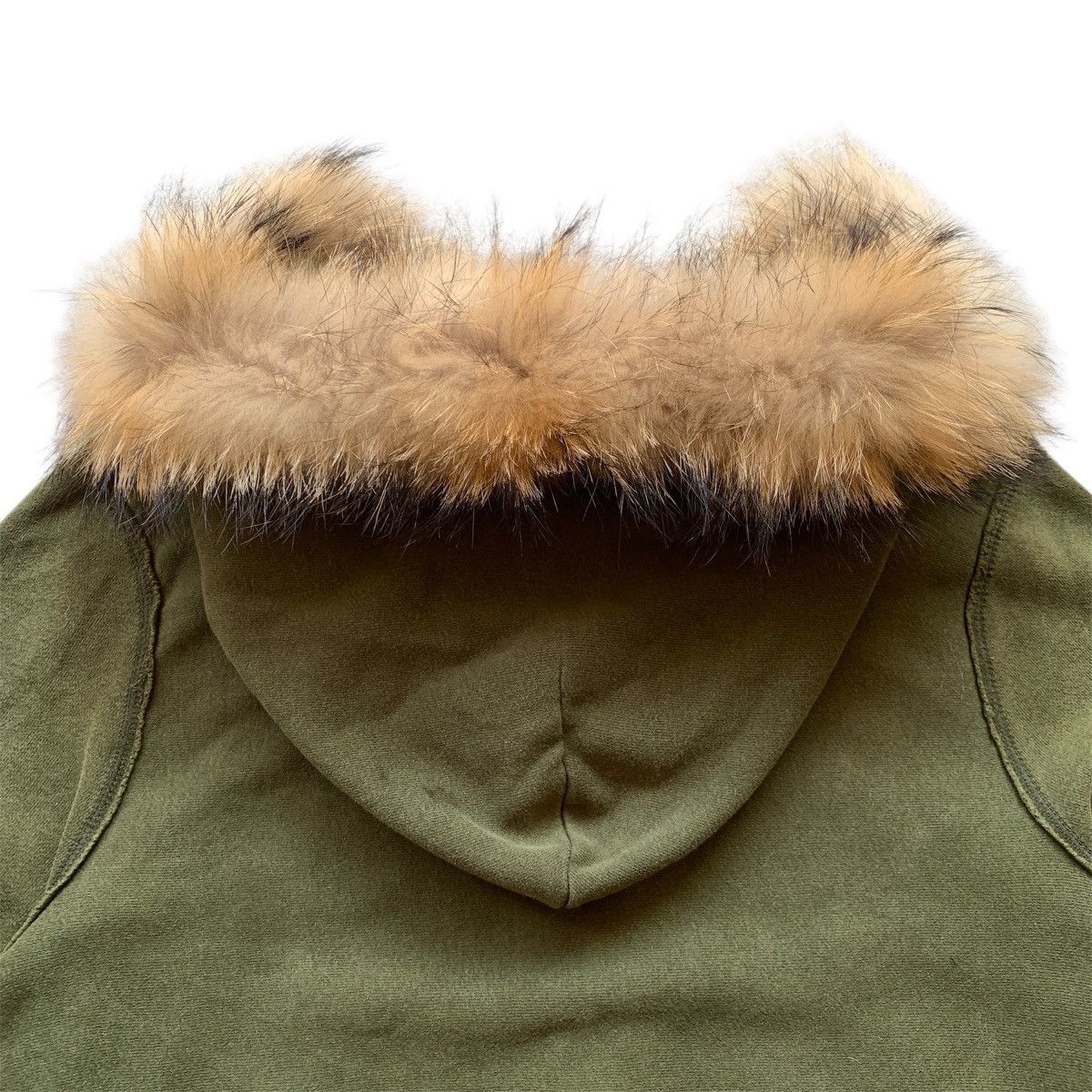 Abercrombie & Fitch Distressed Abercrombie Fitch Fur Ifsix LGB Zip Hoodie Size US XL / EU 56 / 4 - 11 Thumbnail
