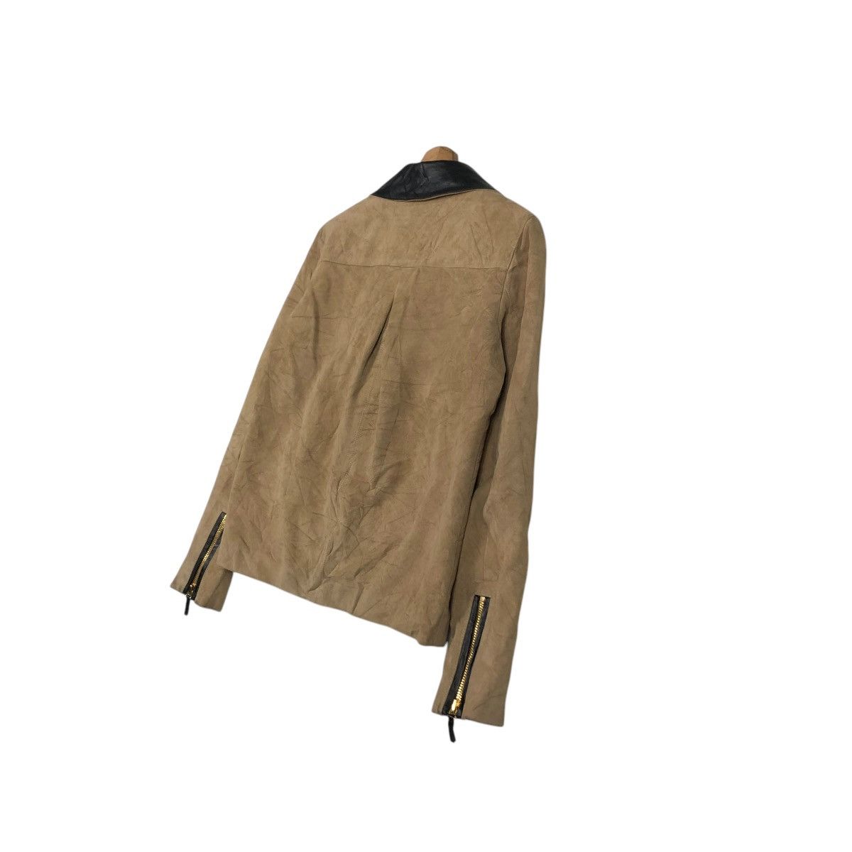 Gucci 🔥ARCHIVE PIG SKINS BIKER LEATHER JACKET GUCCI DOUBLE COLLAR Size US M / EU 48-50 / 2 - 12 Thumbnail